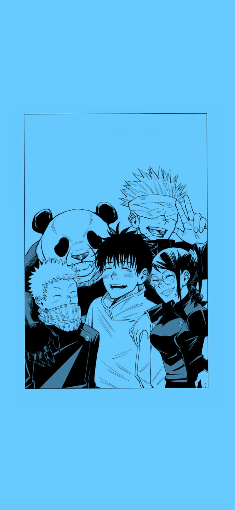 800x1732 Jujutsu kaisen zero, maki, manga, panda, jujutsukaisenzero, inumaki, yuuta, anime, HD phone wallpaper