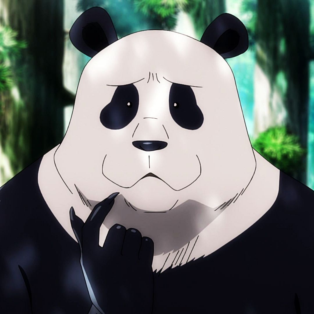 1080x1080 Jujutsu Kaisen Panda Wallpaper