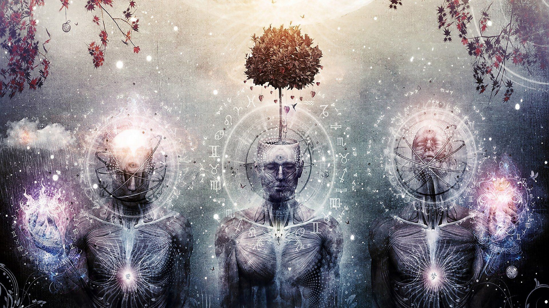 1920x1080 Artistic Human Spirit: HD Fantasy Portrait