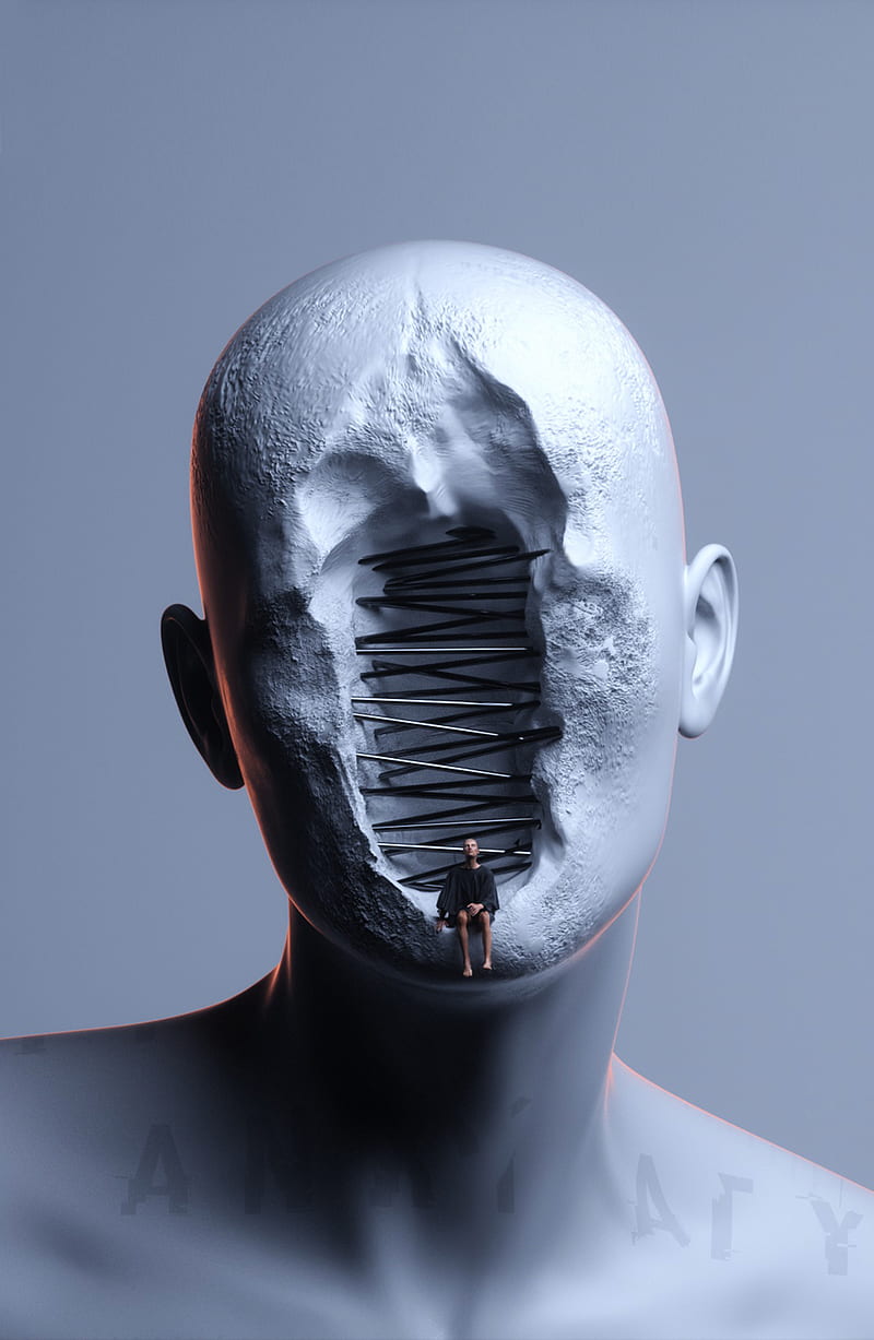 800x1227 BREATHING, 3D, Artist, Auguste, Boy, Digital, Electronic, Future, Hero, Human, HD phone wallpaper