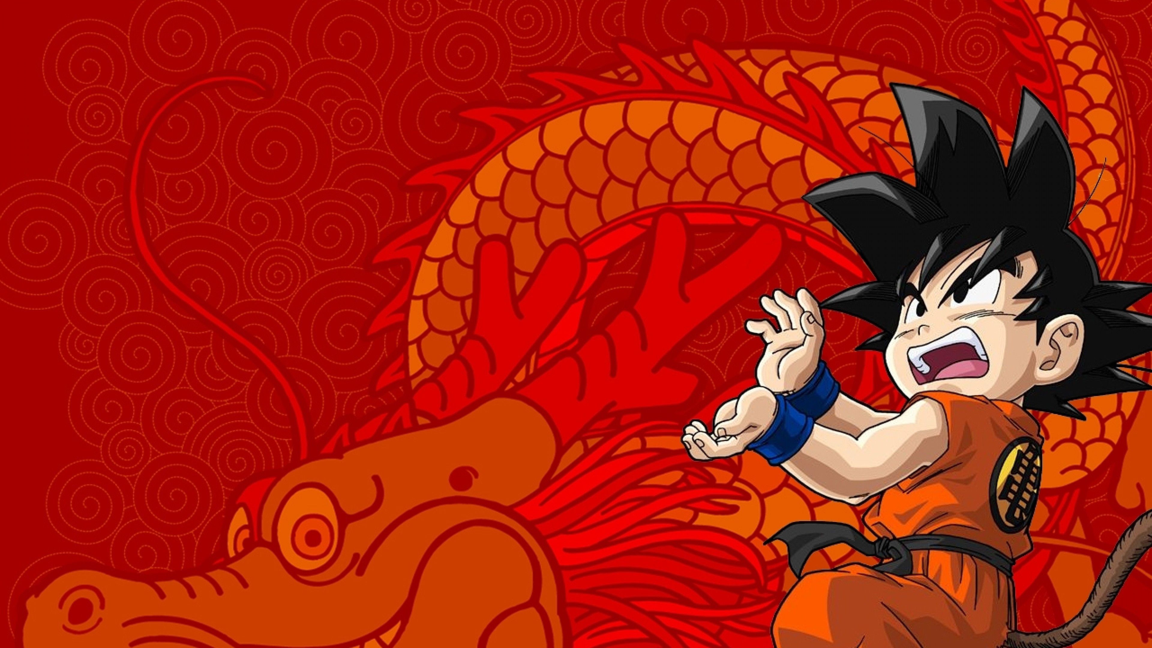 3840x2160 Goku Child Wallpaper