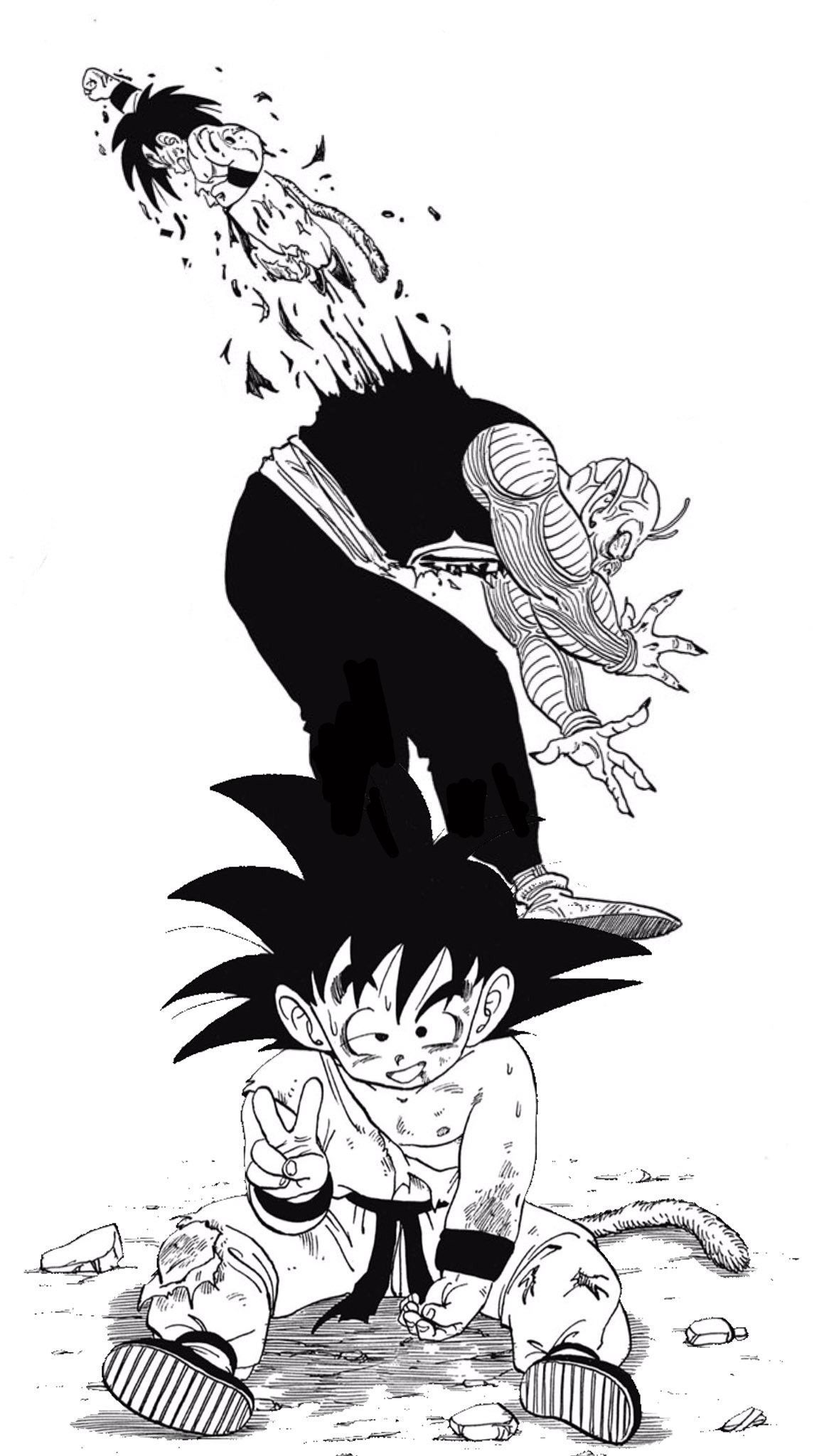 1152x2048 Best kid goku ideas. kid goku, kid goku scared, kid goku chilling