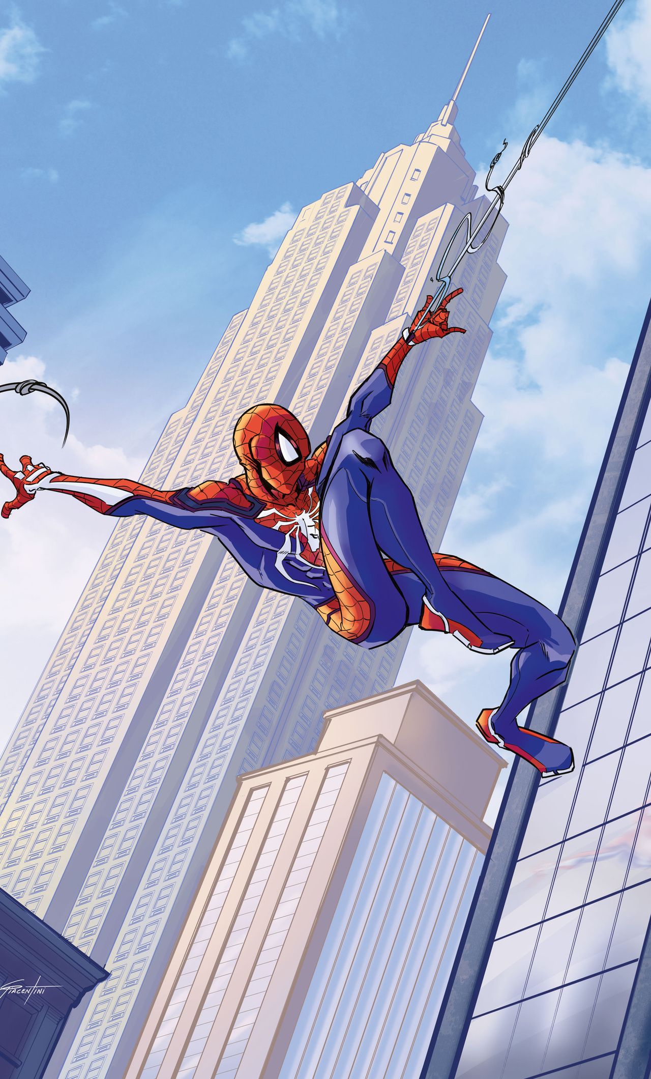 1280x2120 Spider Man Swing 2020 4k iPhone , HD 4k Wallpaper, Image, Background, Photos and Picture