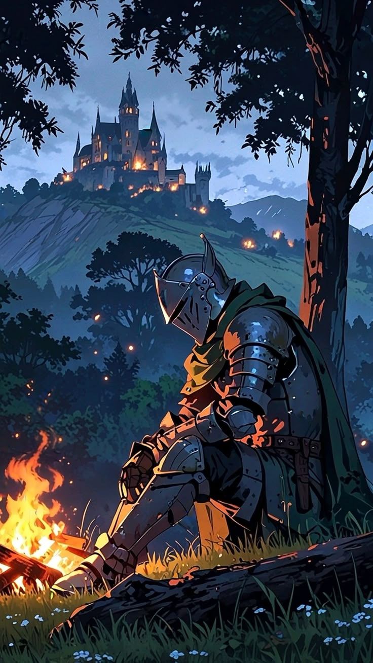 736x1308 Lonely Knight