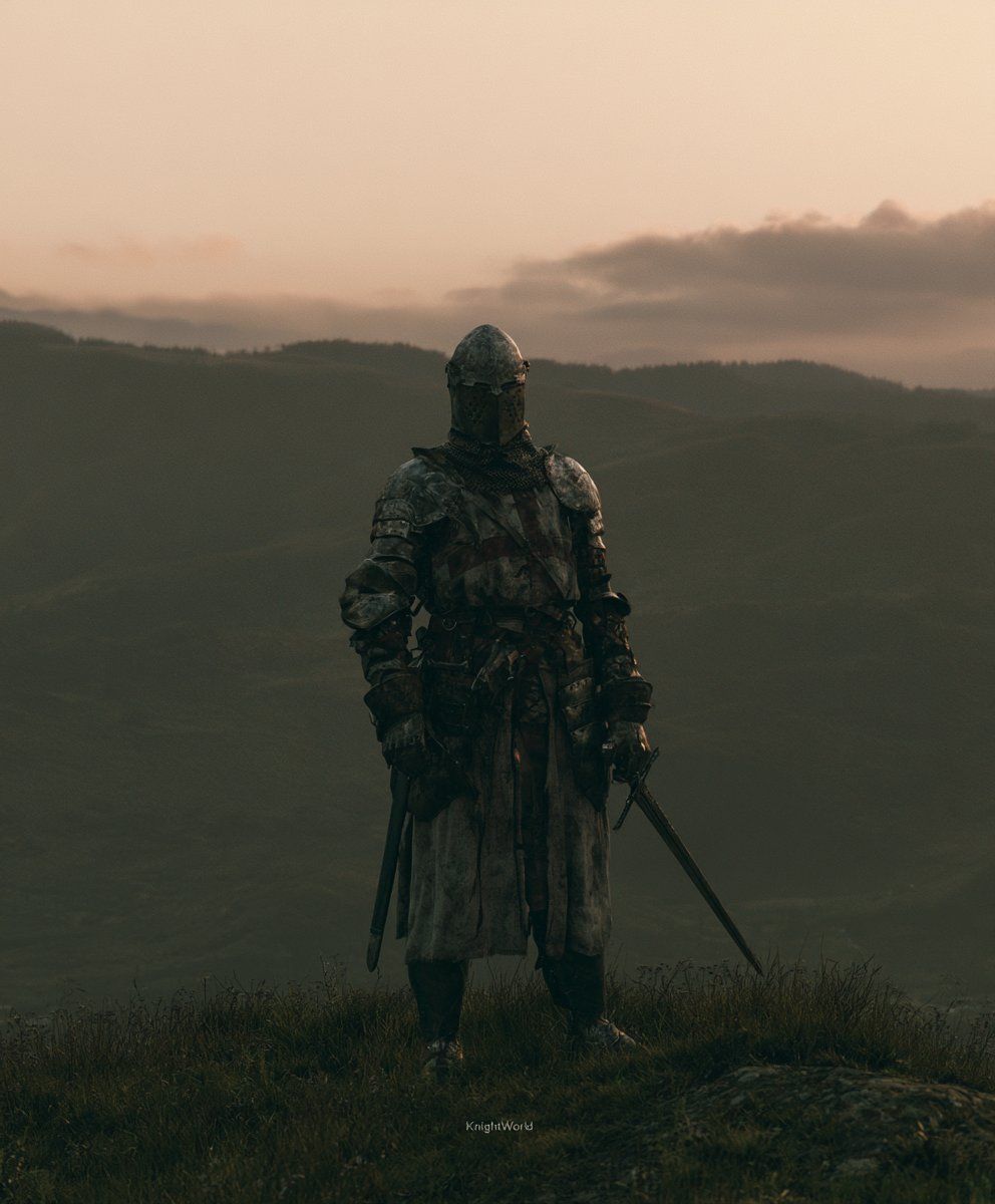 992x1200 A knight does not always know what he is fighting for. Sometimes he only understands it after the battle is over and he is left alone with himself.”