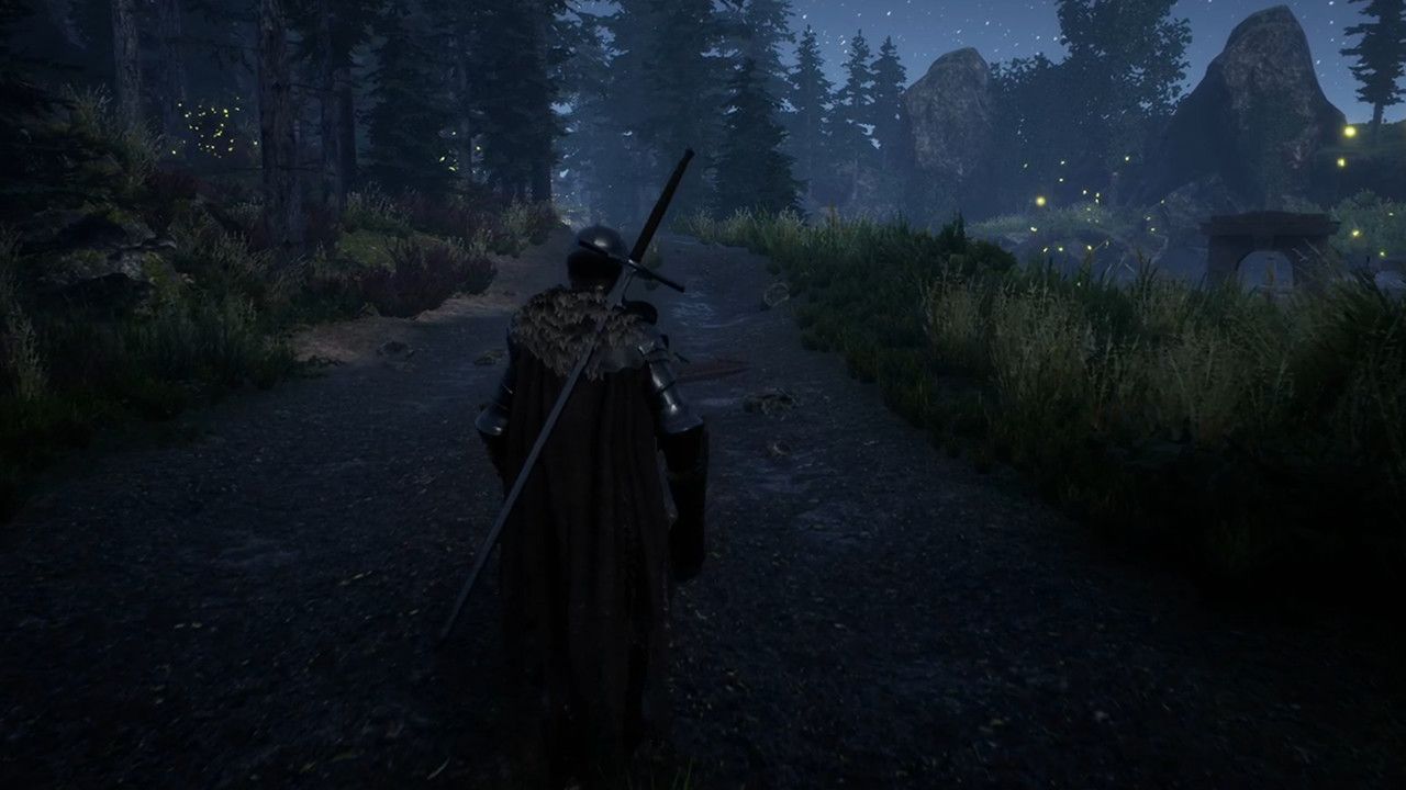 1280x720 Lonely Knight
