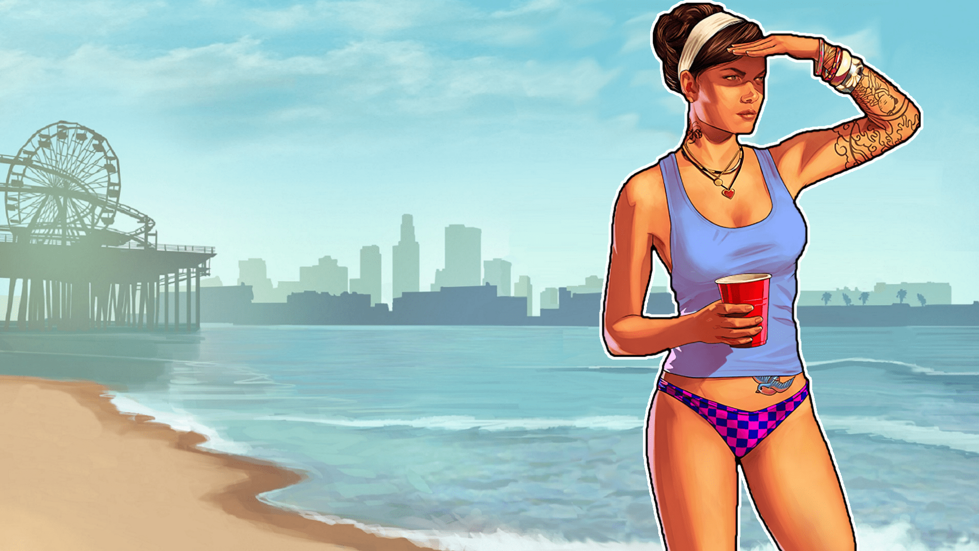 1920x1080 GTA Loading Screen Wallpaper