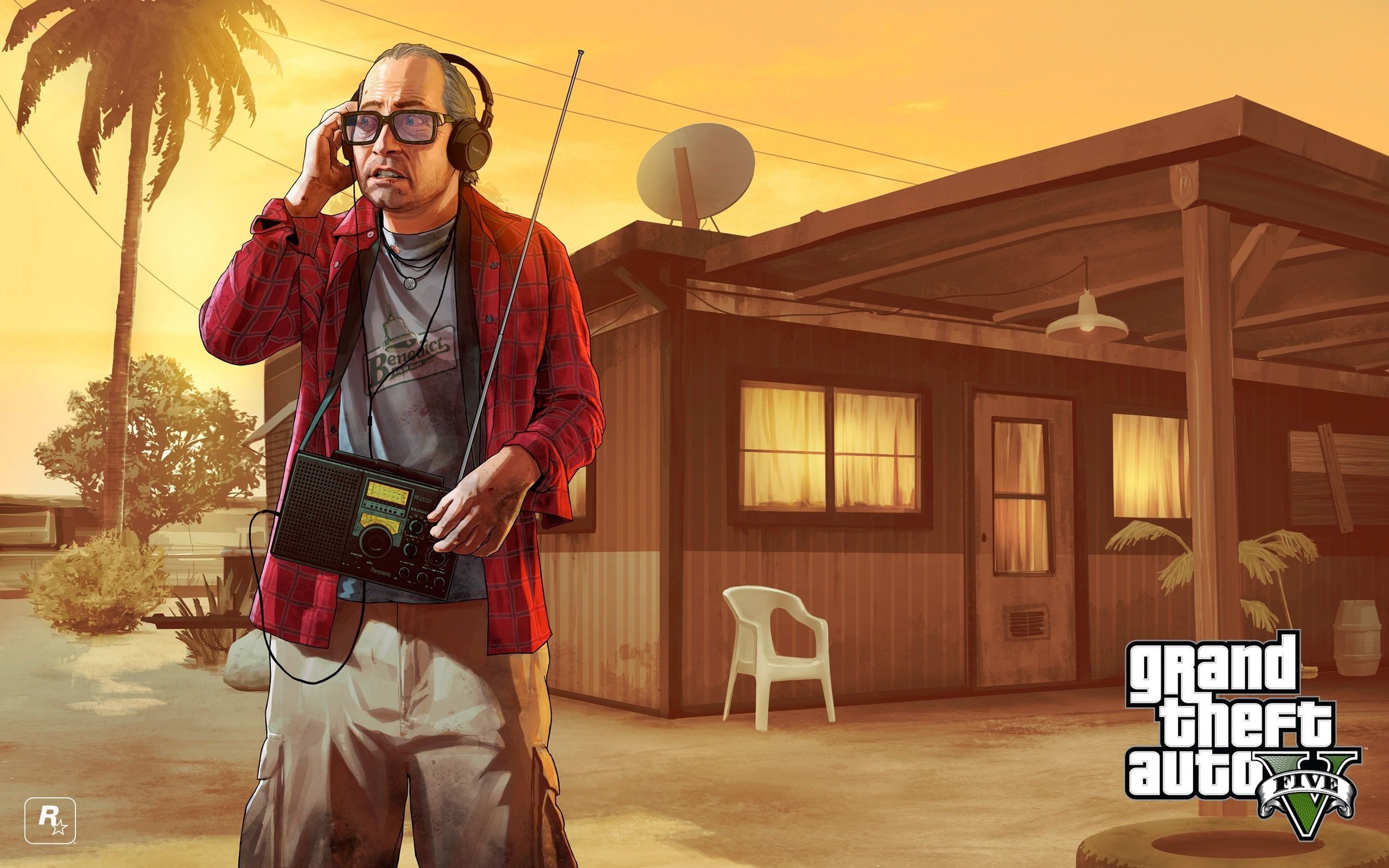 2560x1600 GTA Loading Screen Wallpaper