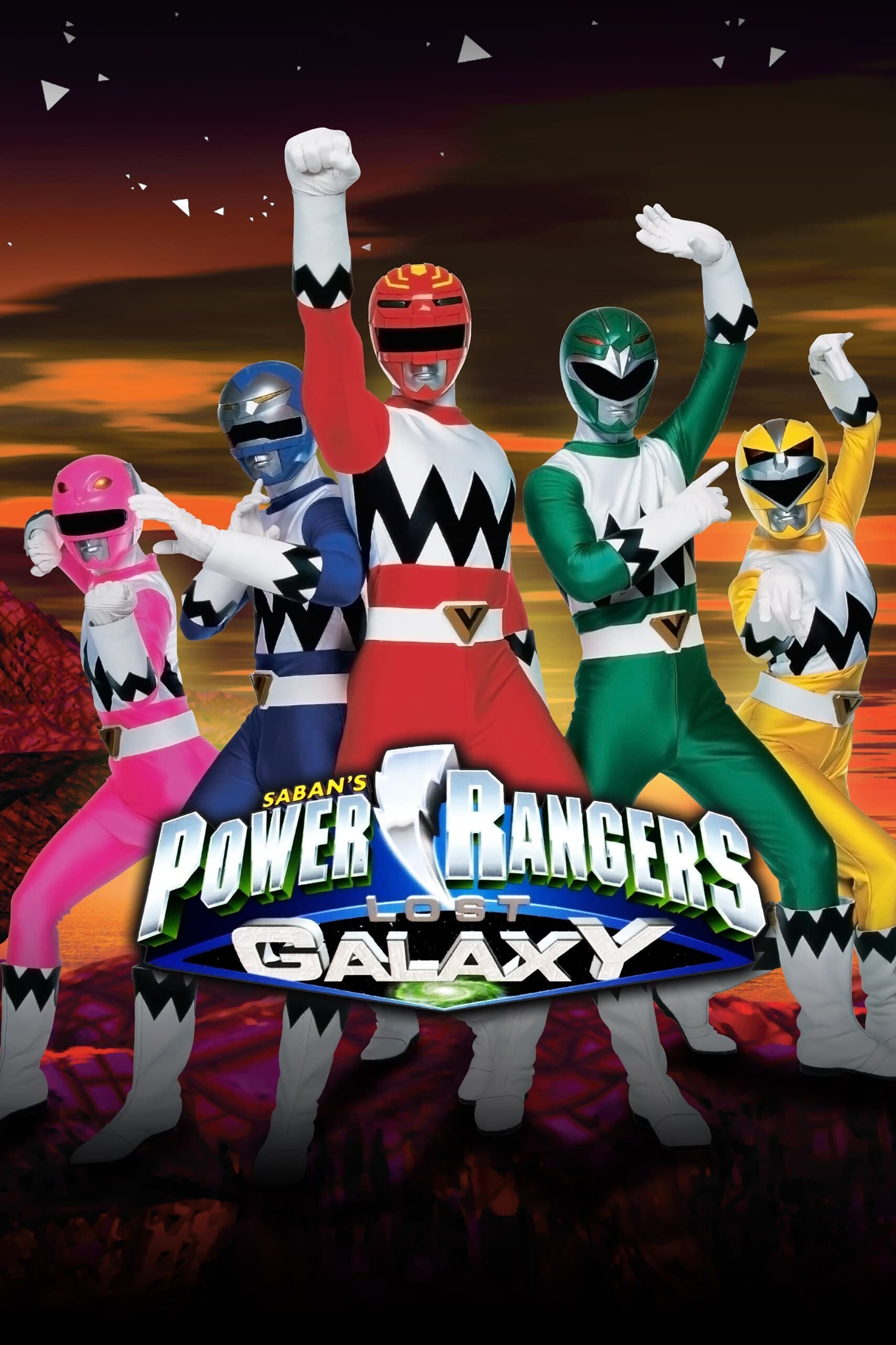 1708x2562 Power Rangers In Space (1998)/Lost Galaxy (1999)
