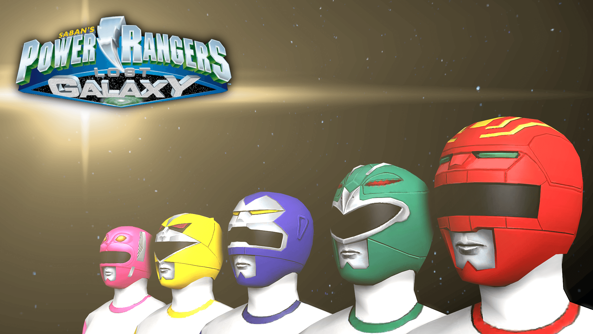 1920x1080 Power Rangers Lost Galaxy Wallpaper
