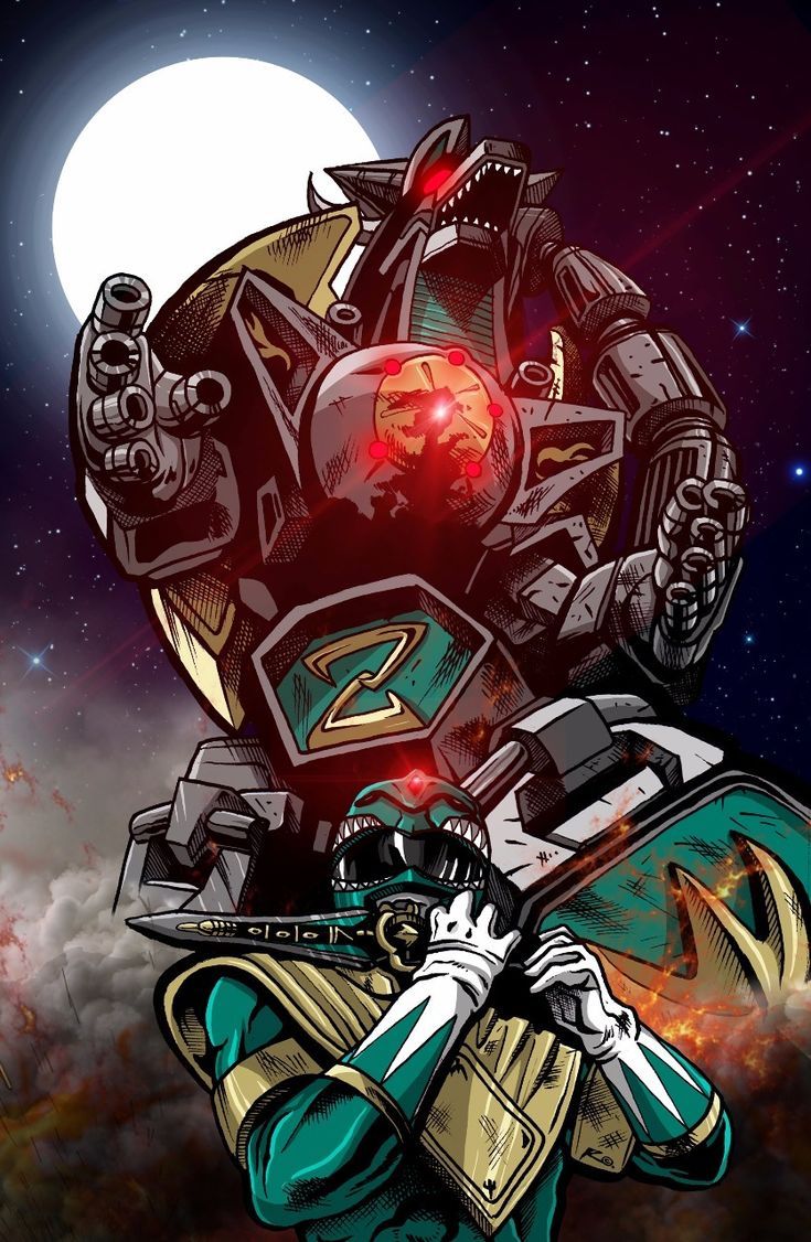 735x1126 Power rangers lost galaxy wallpaper. Power rangers samurai wallpaper, Dragonzord tattoo, Megazord power rangers