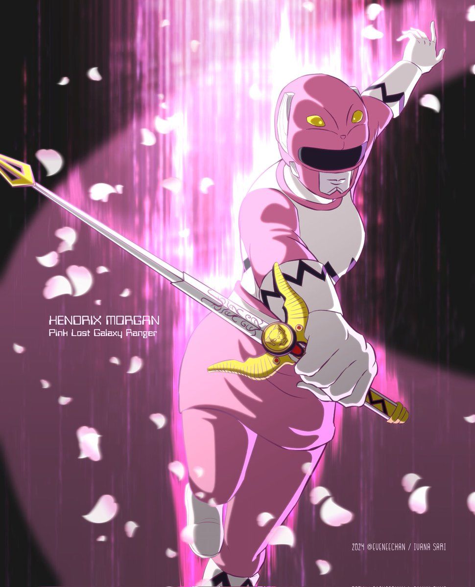 970x1200 The Power of Nature, Pink Galaxy Ranger! Aug 28 is Power Rangers Day