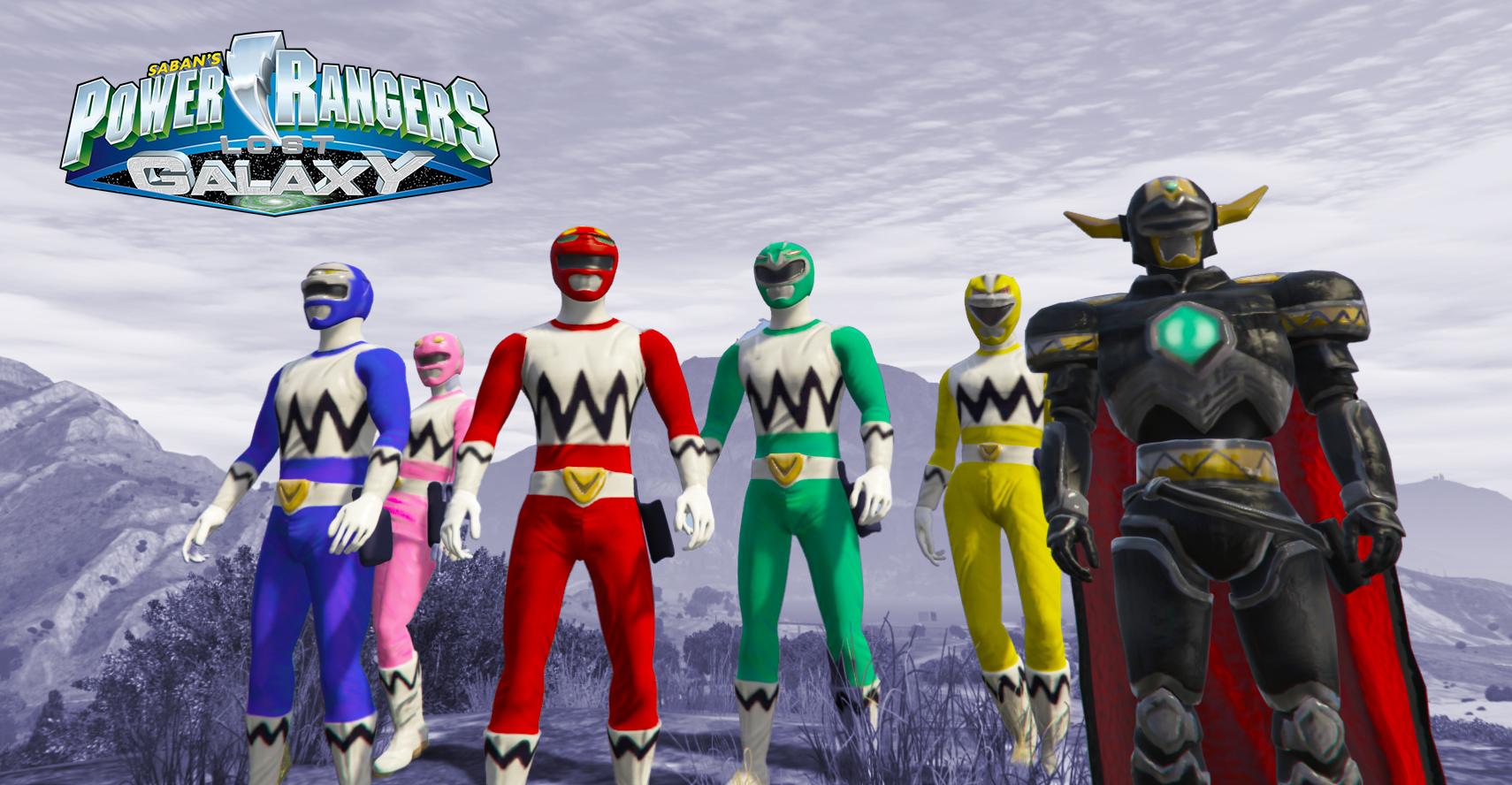 1710x888 Power Rangers Lost Galaxy [Add On Peds]