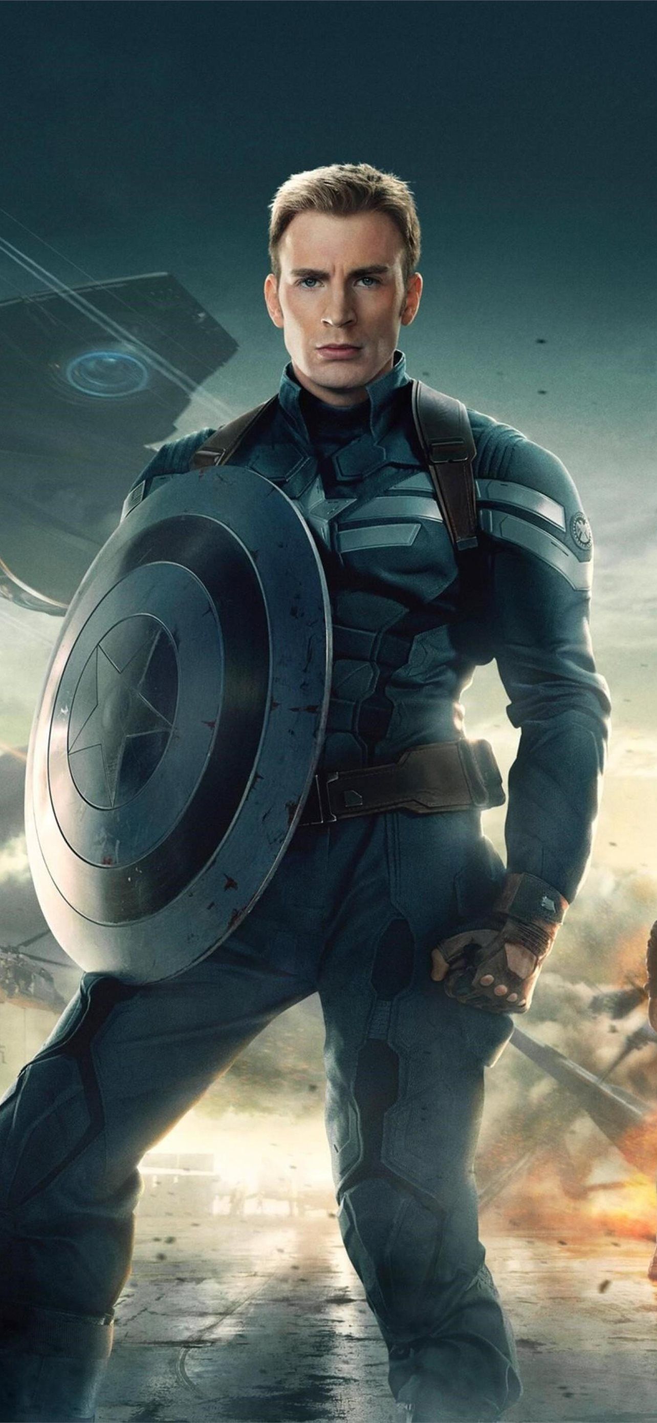 1284x2778 captain america the winter soldier iPhone Wallpaper Free Download