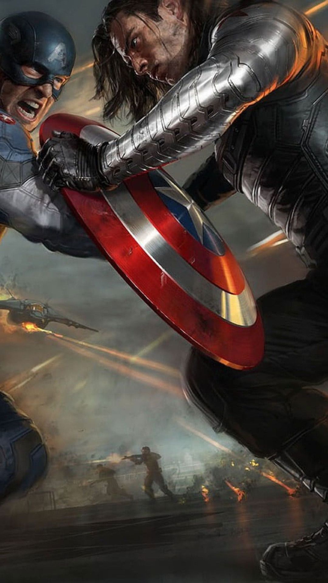 1080x1920 Winter Soldier Wallpaper