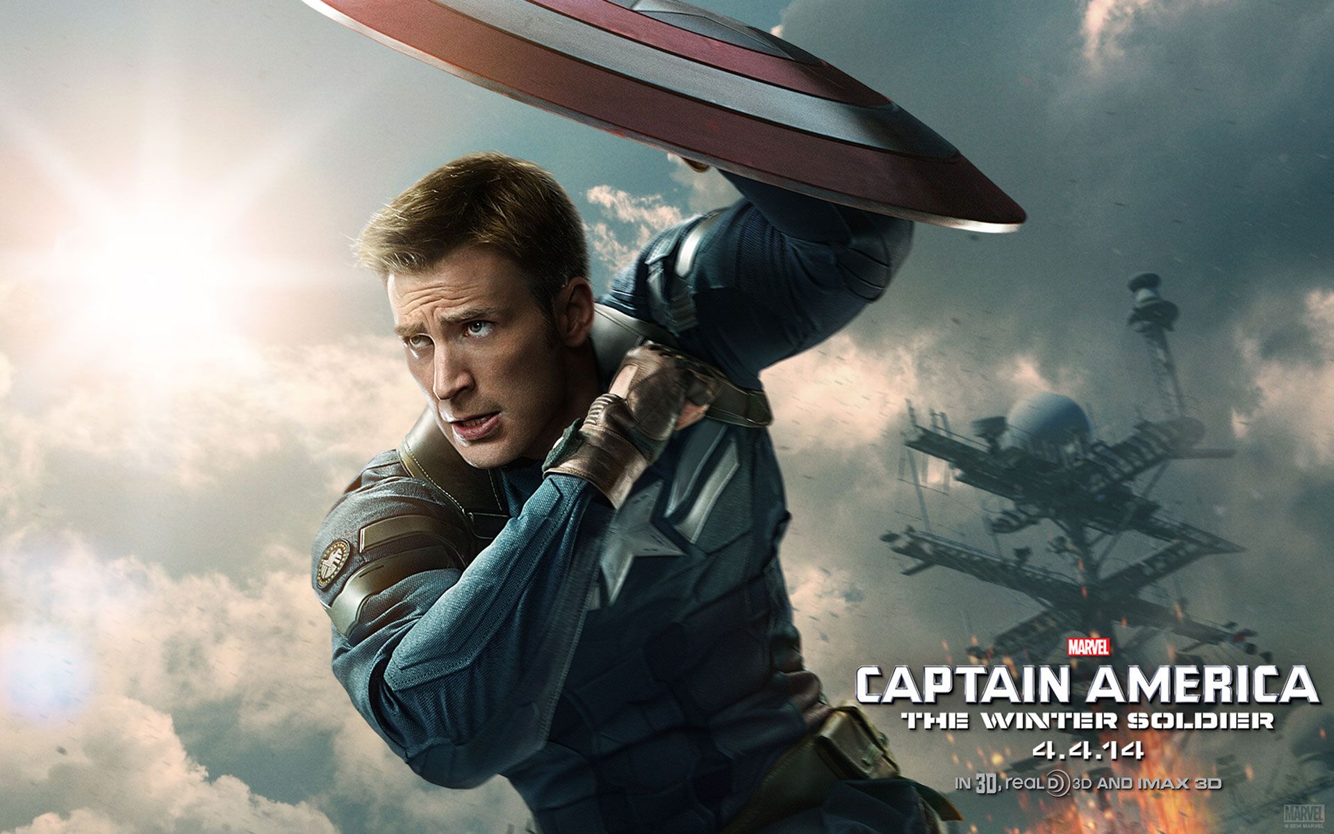 1920x1200 Liberty or Death: 'Captain America: The Winter Soldier' Reviewed. Same Page Team