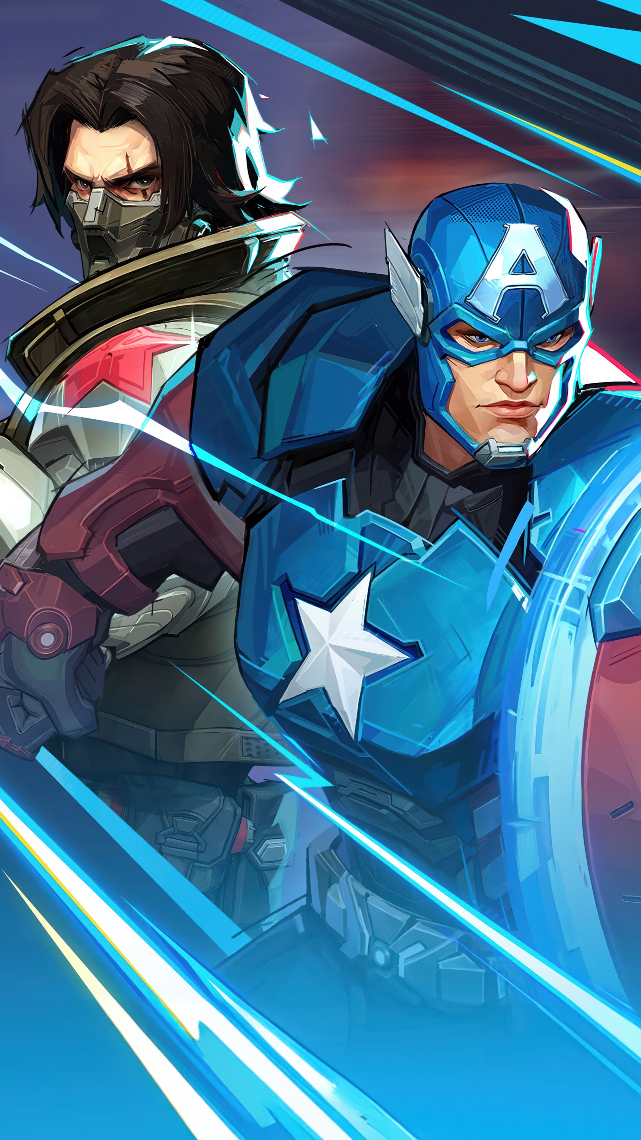 2160x3840 Marvel Rivals Winter Soldier Wallpaper