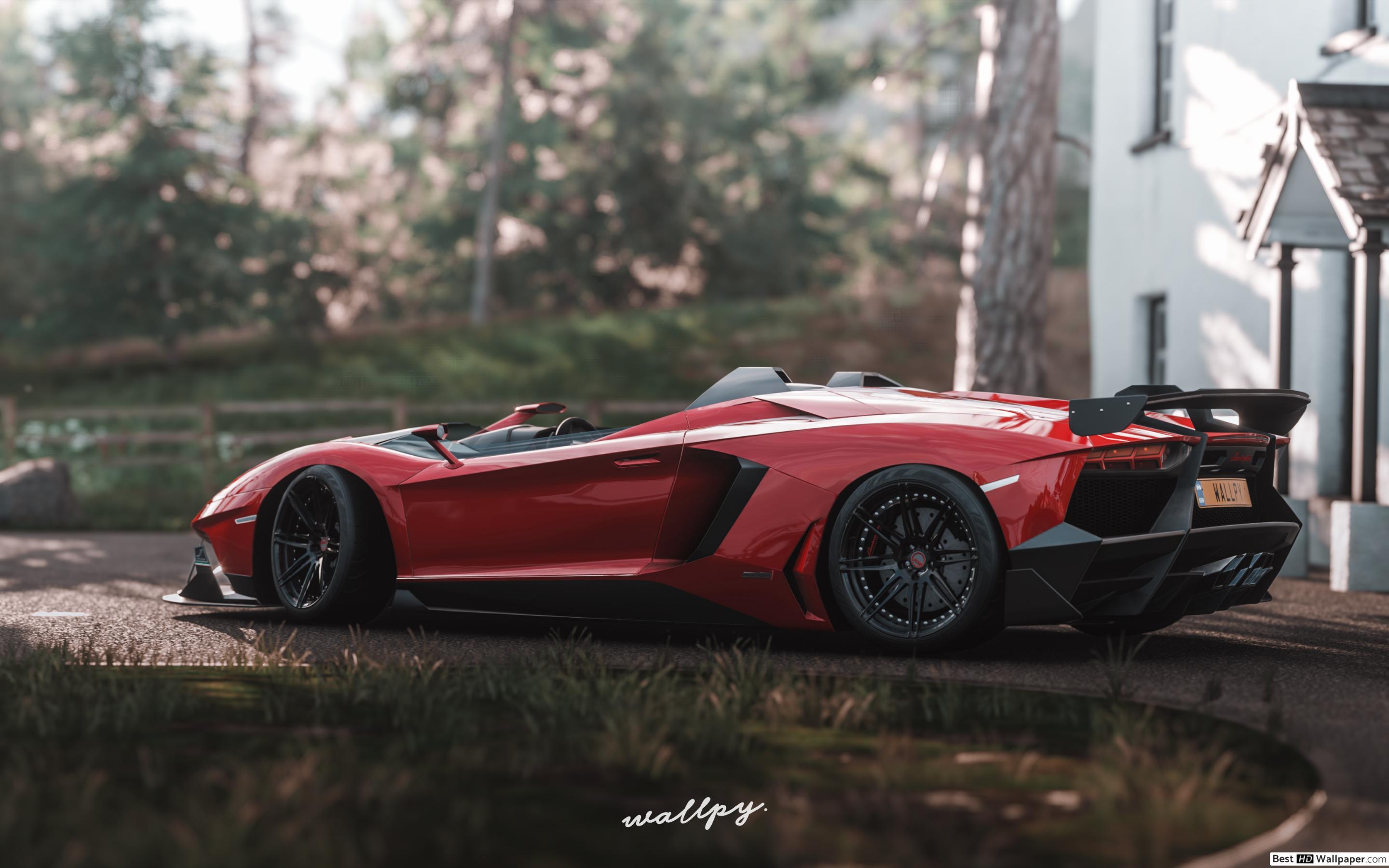 2880x1800 Forza Horizon 4 Aventador SV HD wallpaper download