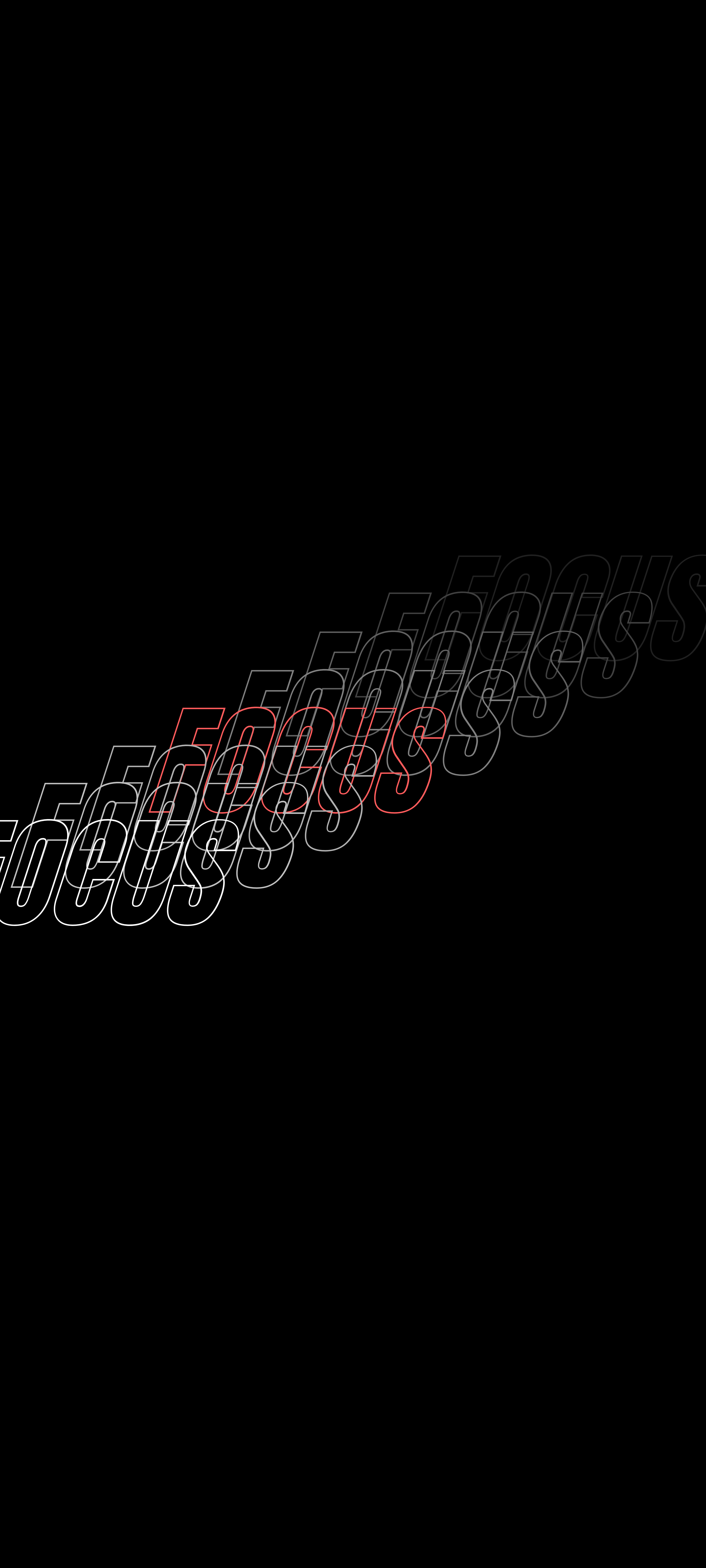 3240x7200 Focus wallpaper Black minimal