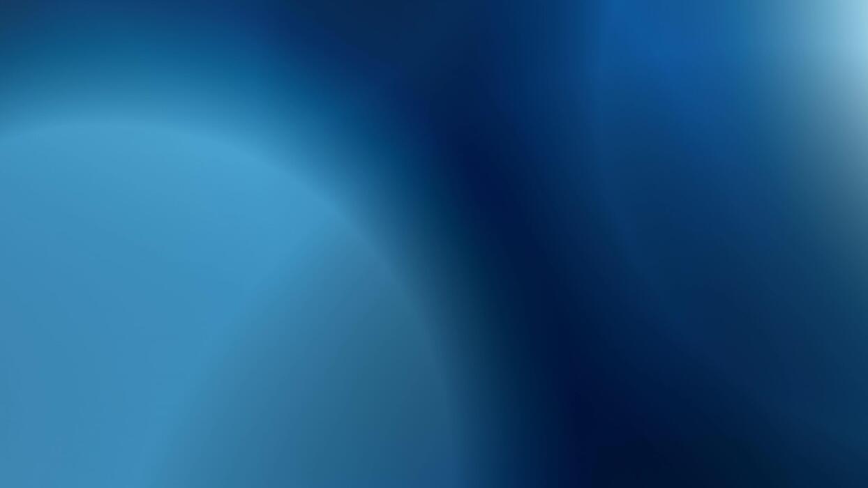 1244x700 Abstract background. Gradient blue light texture. Soft focus bokeh effect. Minimalist digital wallpaper design