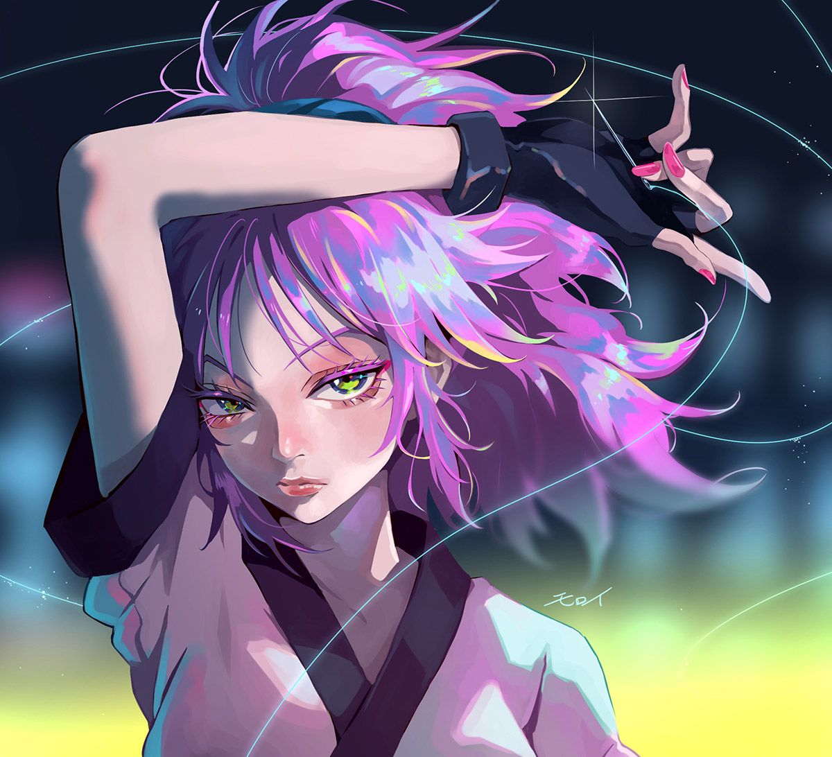 1200x1092 Machi Komacine × Hunter Anime Image Board