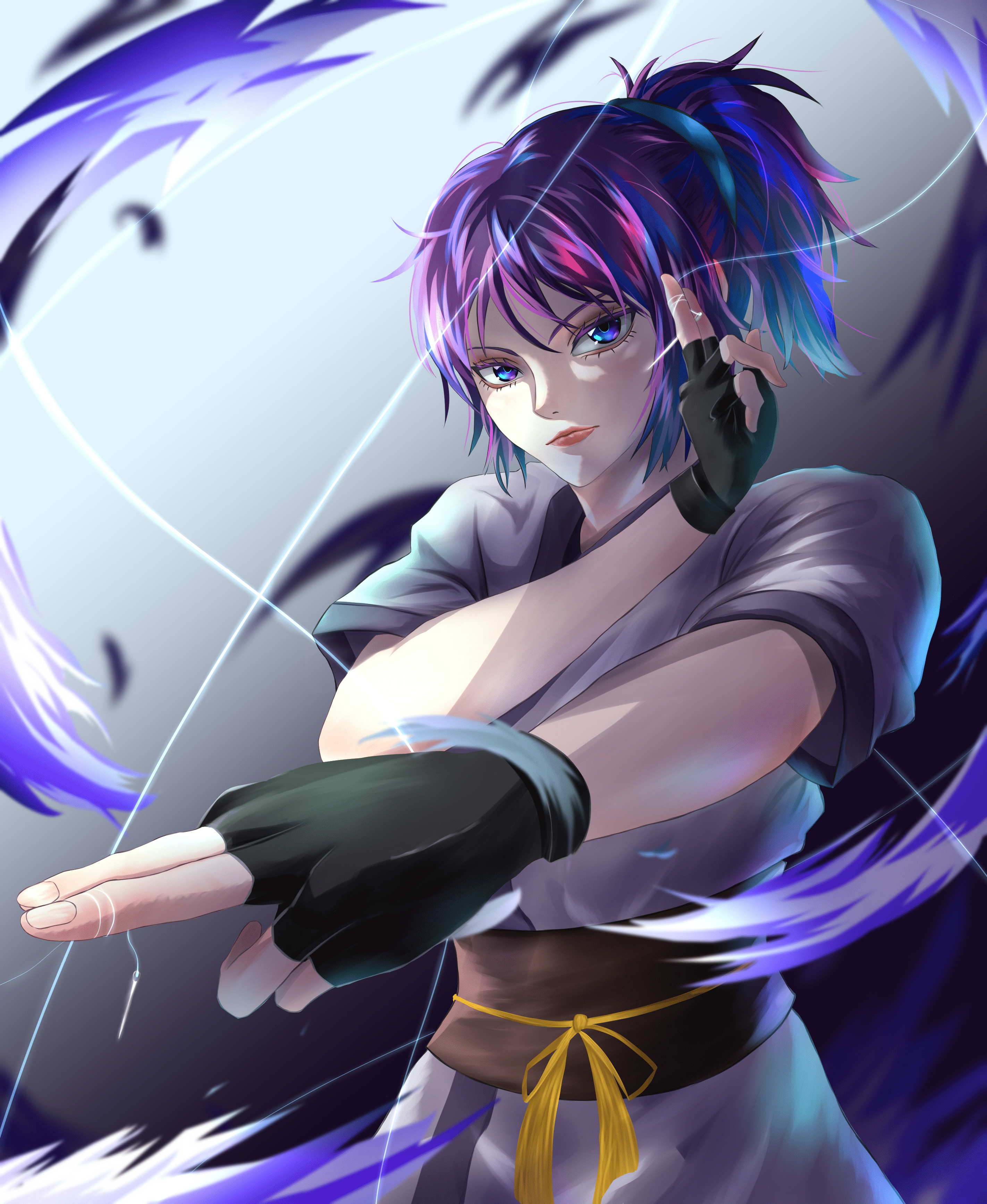2844x3468 Machi Komacine × Hunter. Anime Image Board