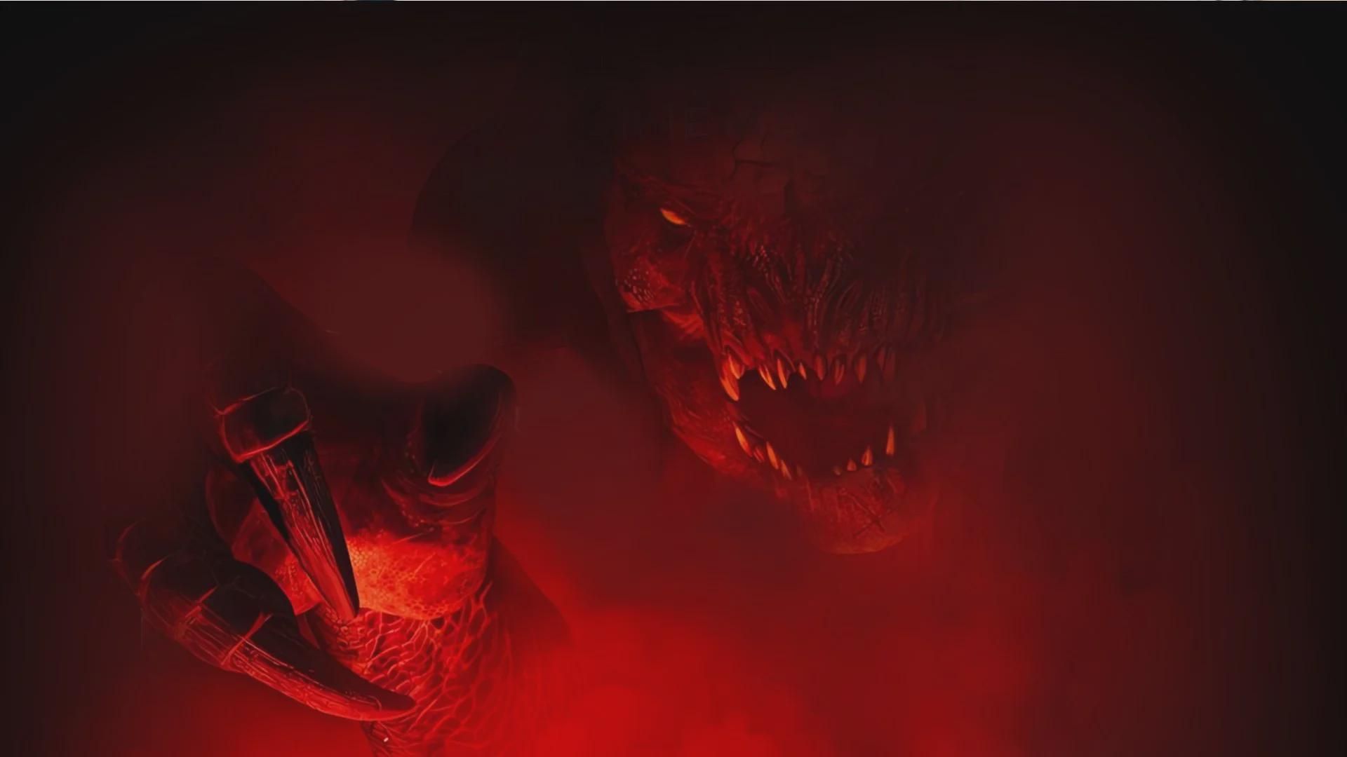 1920x1080 Red Honor Carnivore Wallpaper