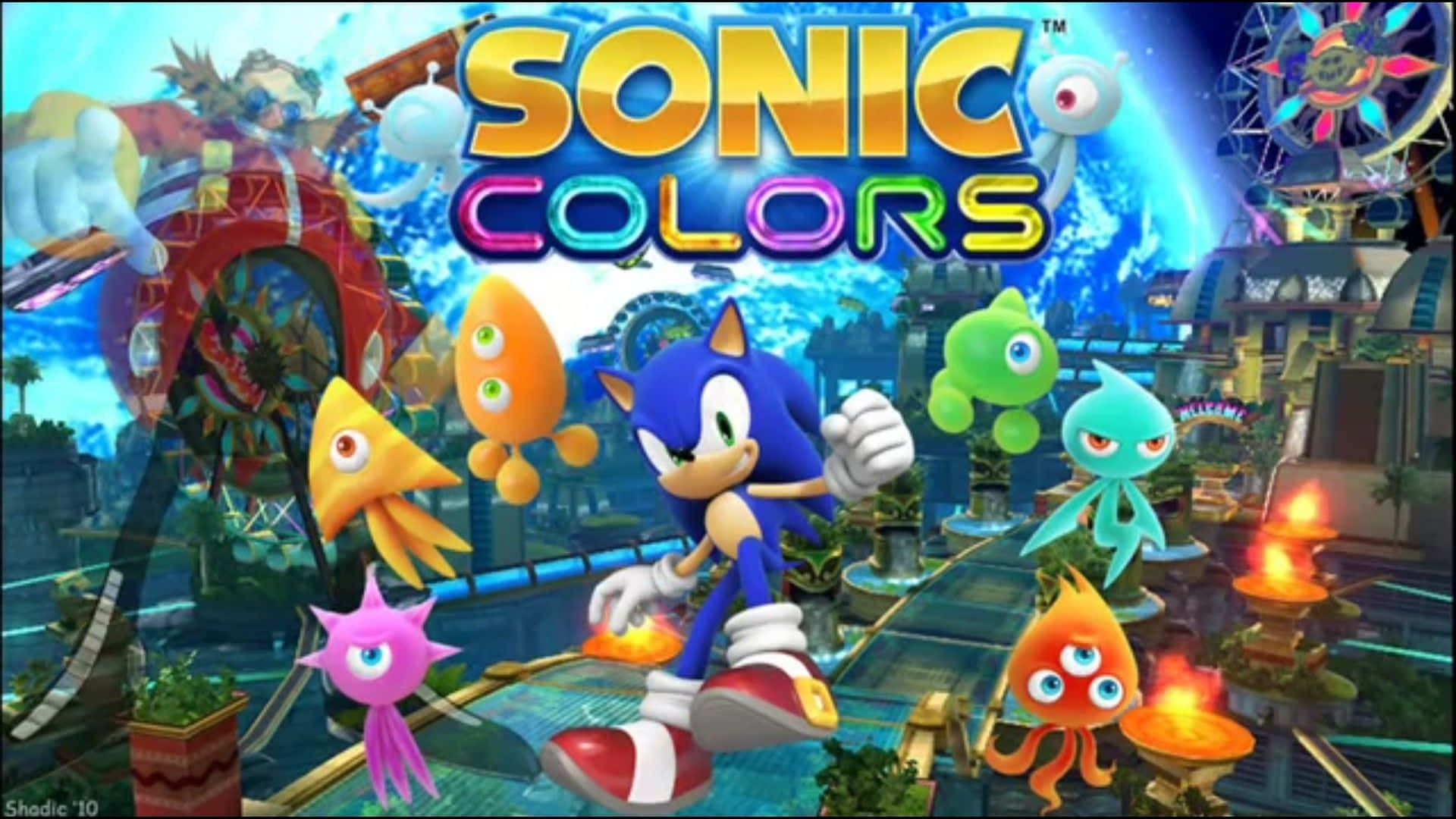 1920x1080 Wallpaper Sonic Colours Switch Sonic Colors HD Wallpaper: Vibrant Gaming Adventure 1920x1200