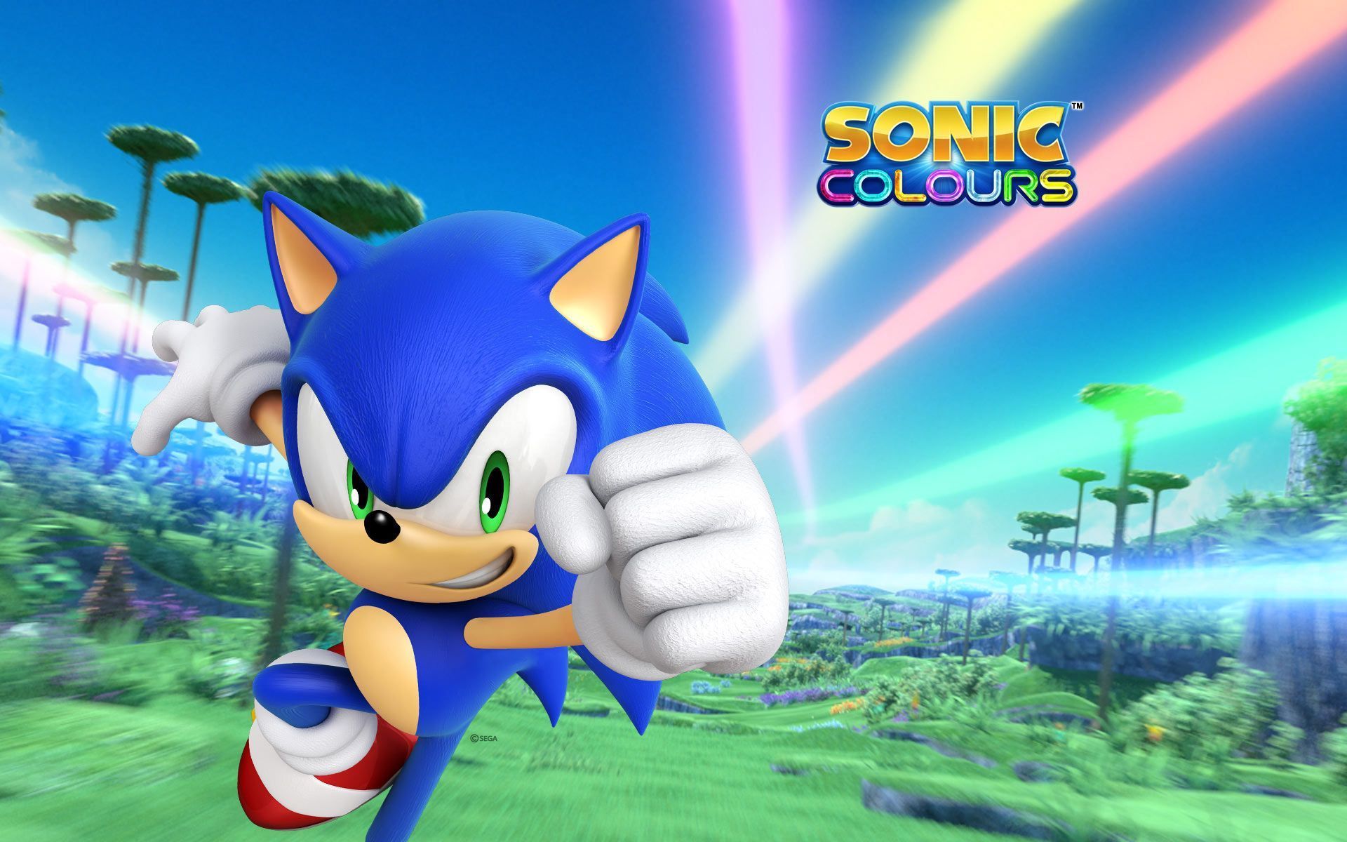 1920x1200 Sonic Colors Wallpaper