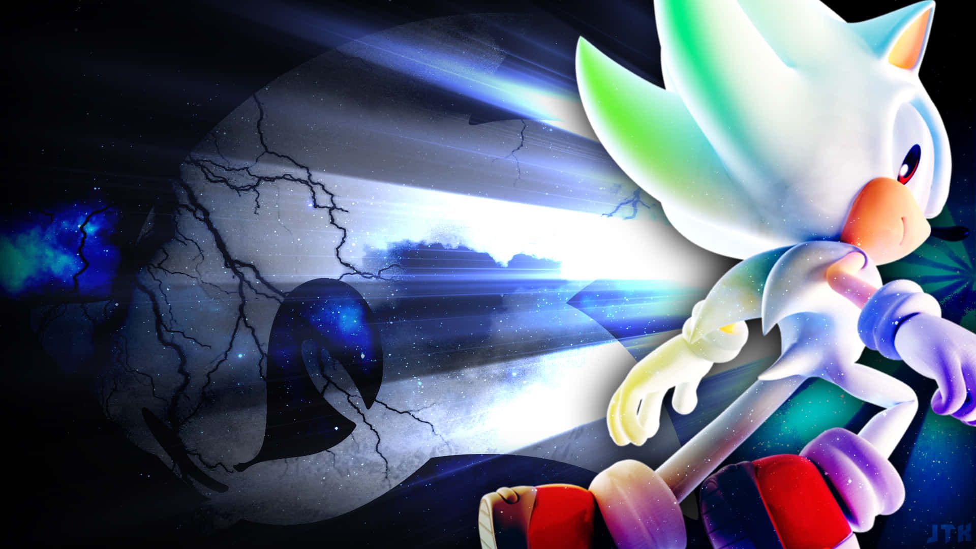 1920x1080 Download Sonic Colors With A White Hedgehog Wallpaper