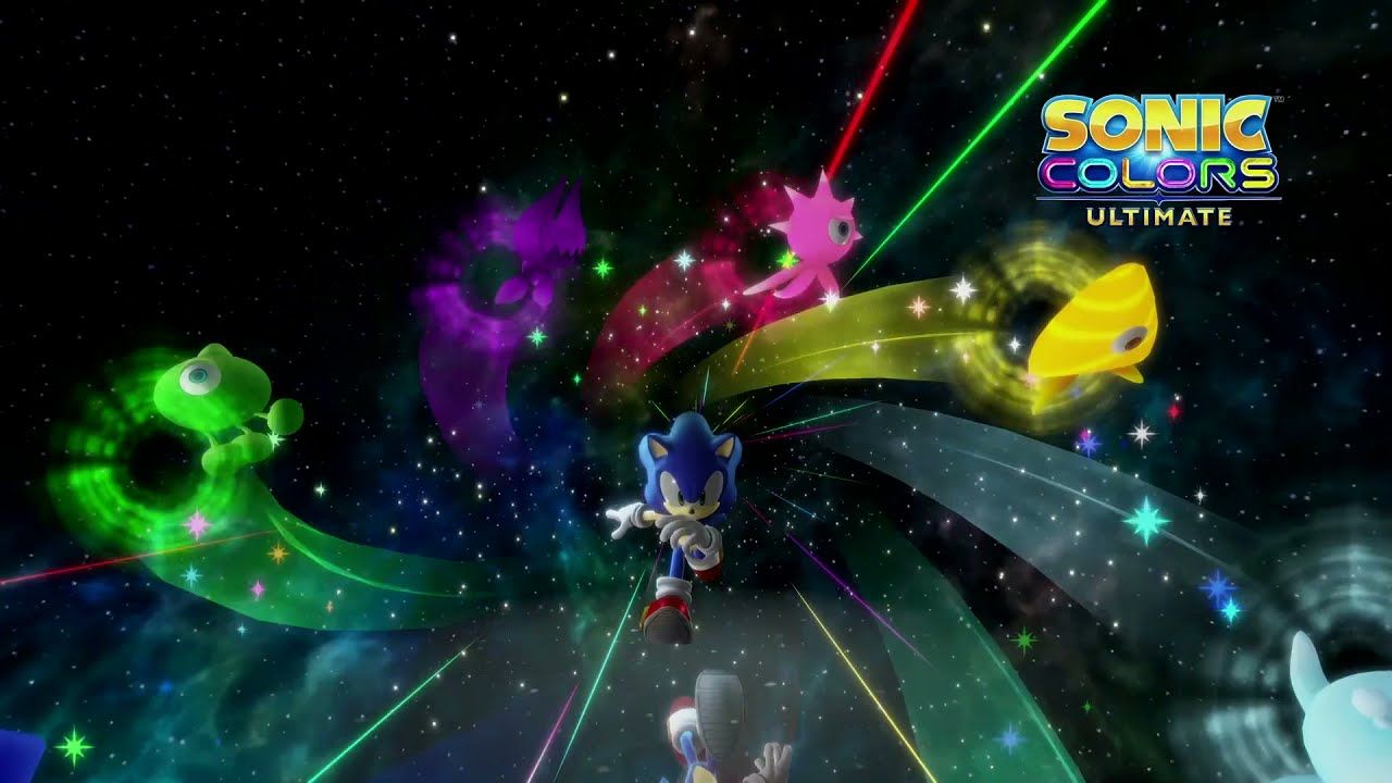 1280x720 Sonic Colors: Ultimate Title Screen (PS Xbox One, Switch)