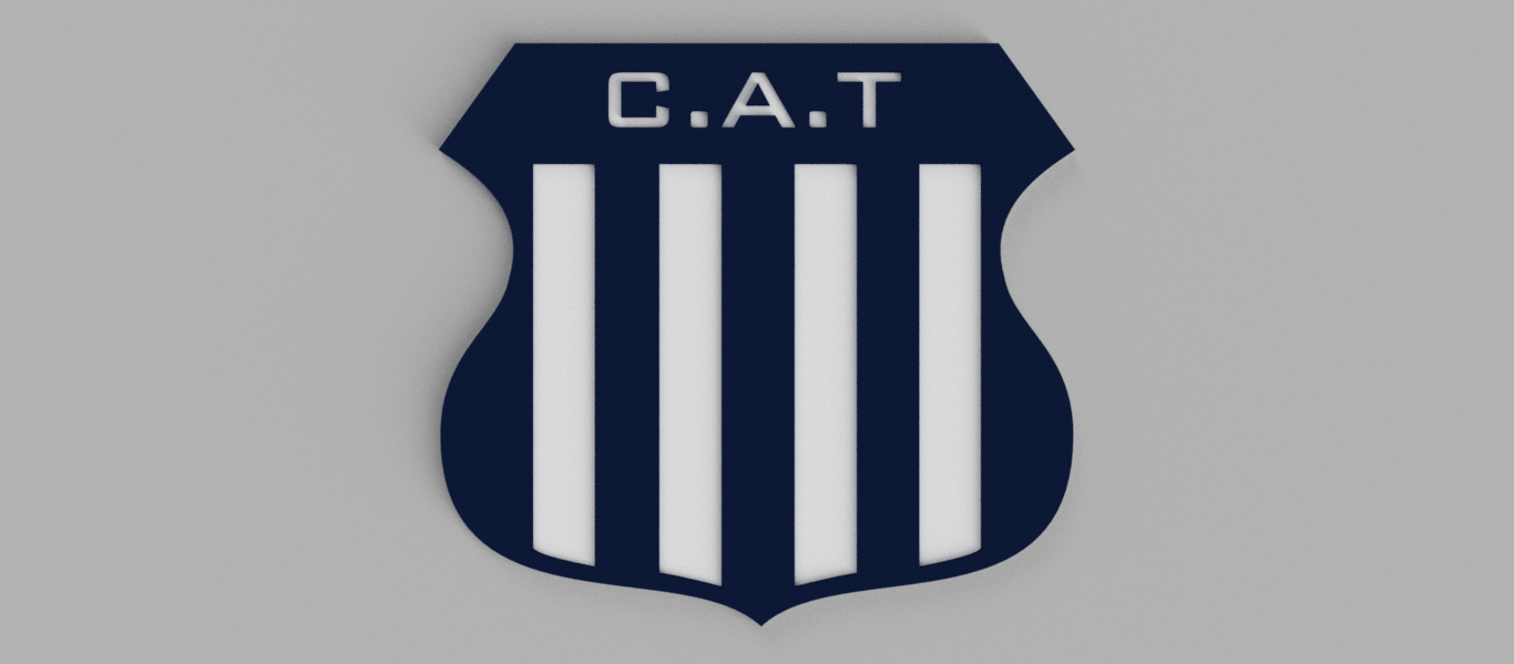 1366x599 Club Atletico Talleres de Cordoba Coat of Arms Football Club Logo Wall Picture