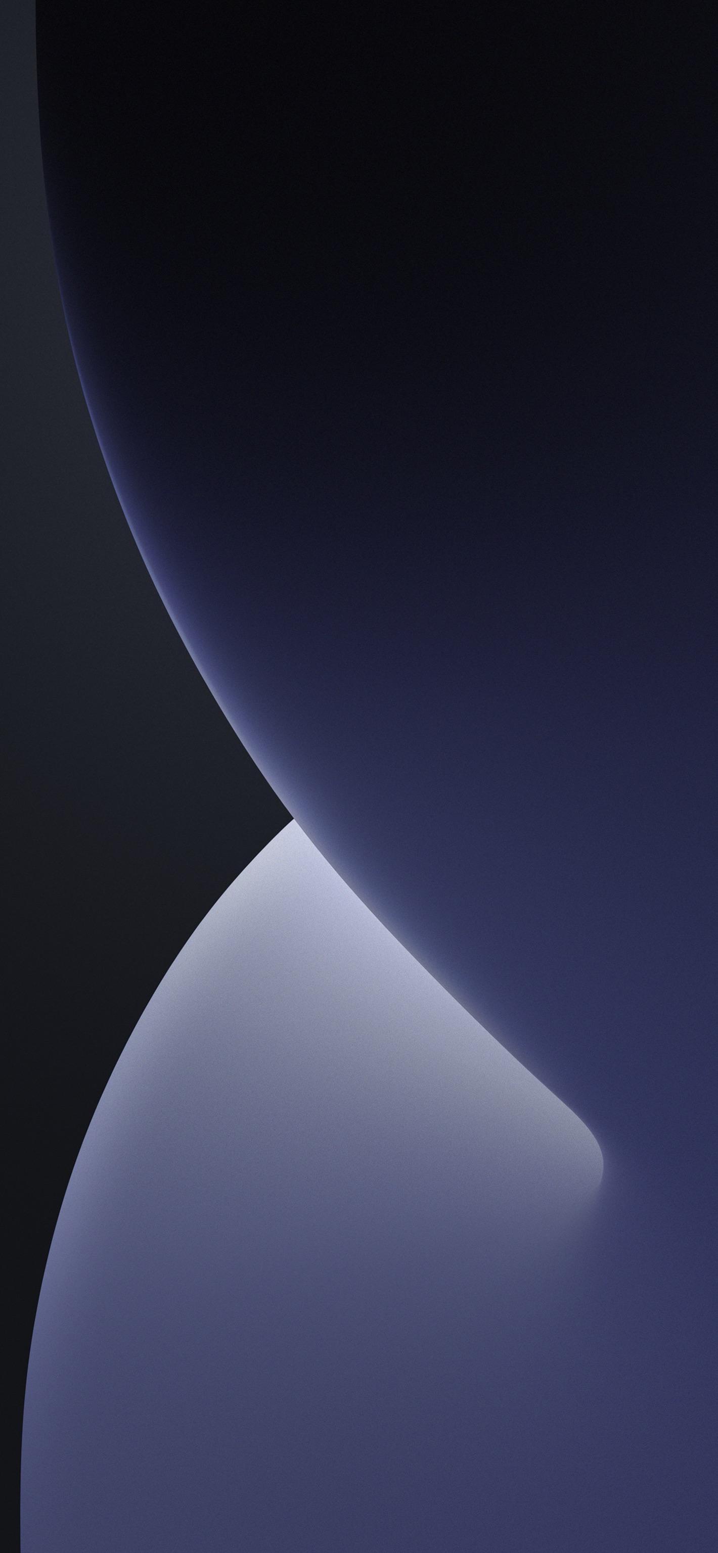 1420x3073 Hình nền iOS 14 - Màu tối trung tính -: iPhonewallpaper