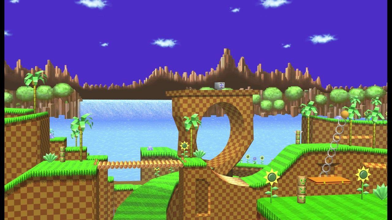 1280x720 VGW: Sonic the Hedgehog Green Hill Zone 4K Video Wallpaper