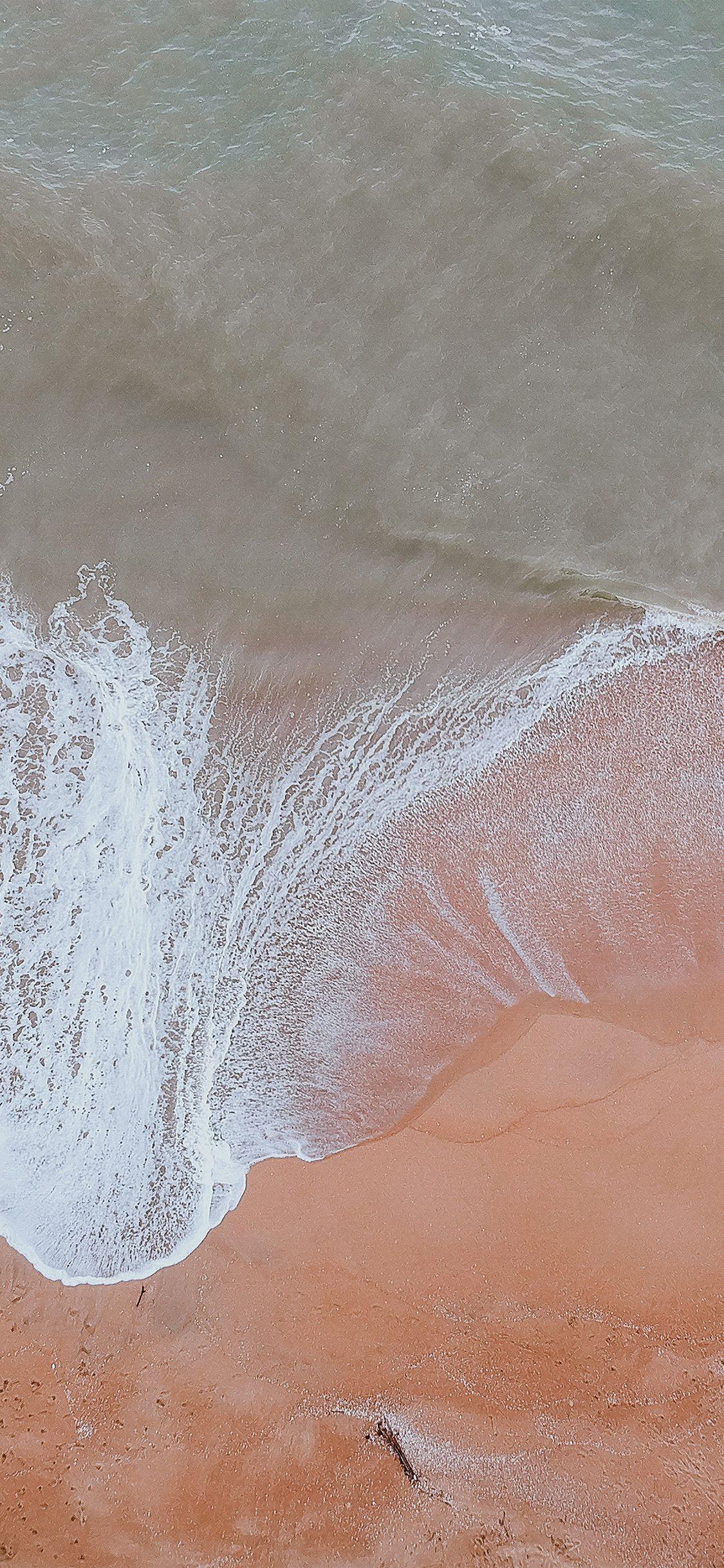 Hình nền iPhone X 1125x2436.  bãi biển cát biển thiên nhiên