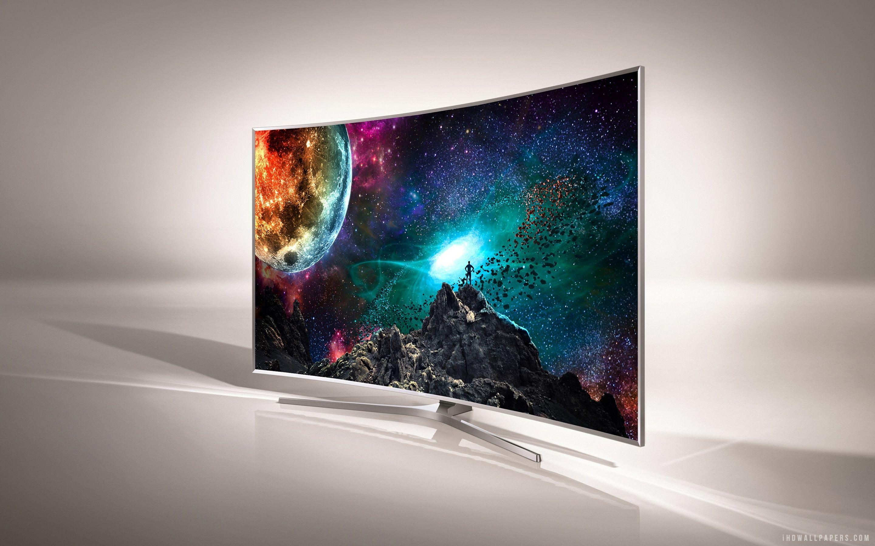 Samsung QLED TV  New Model Blends In With Your Wallpaper