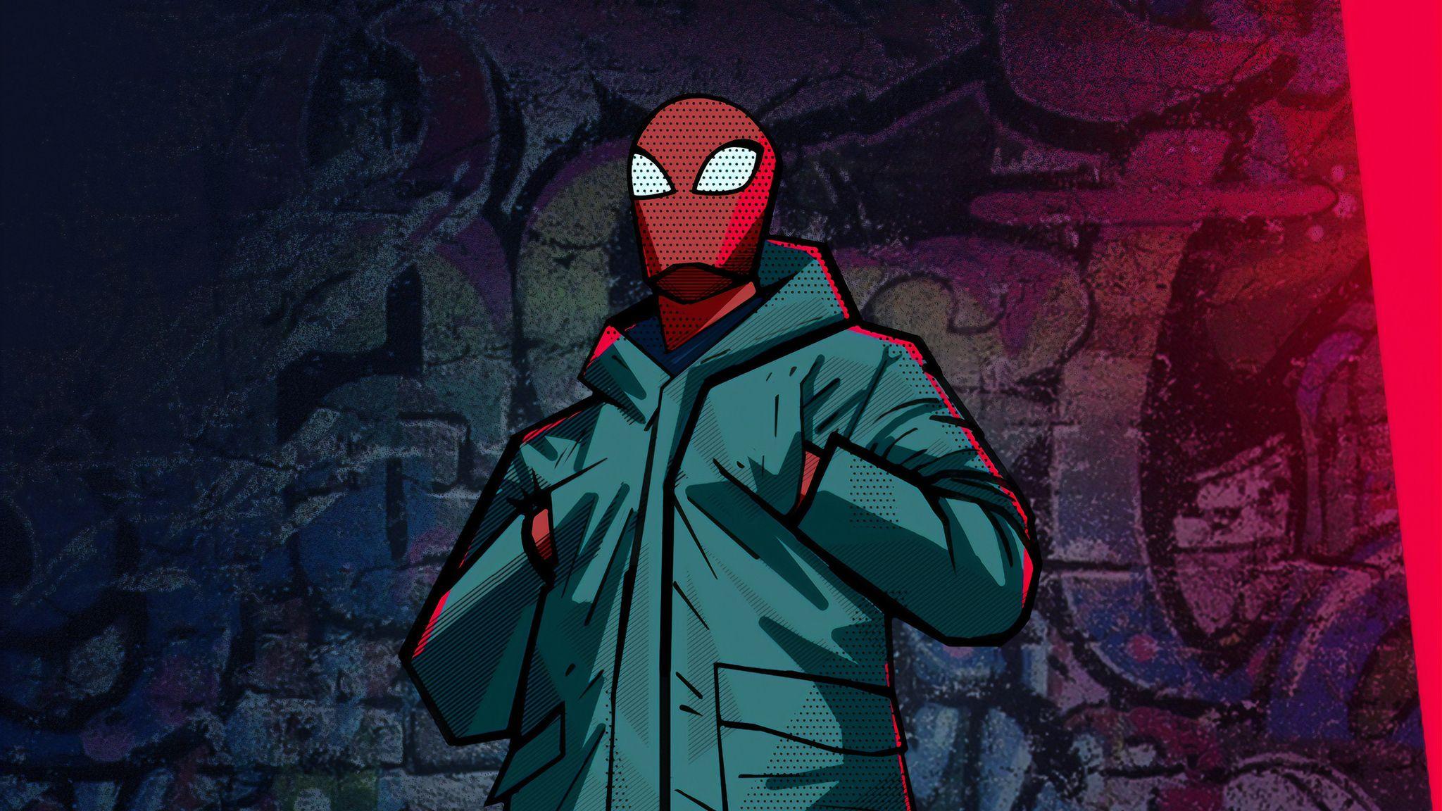 2048x1152 Cool Art Spiderman 2048x1152 Resolution HD 4k Wallpaper, Image, Background, Photo and Picture