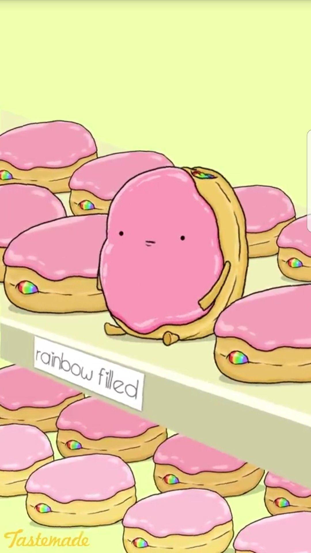 1080x1920 Cute Donut Wallpaper