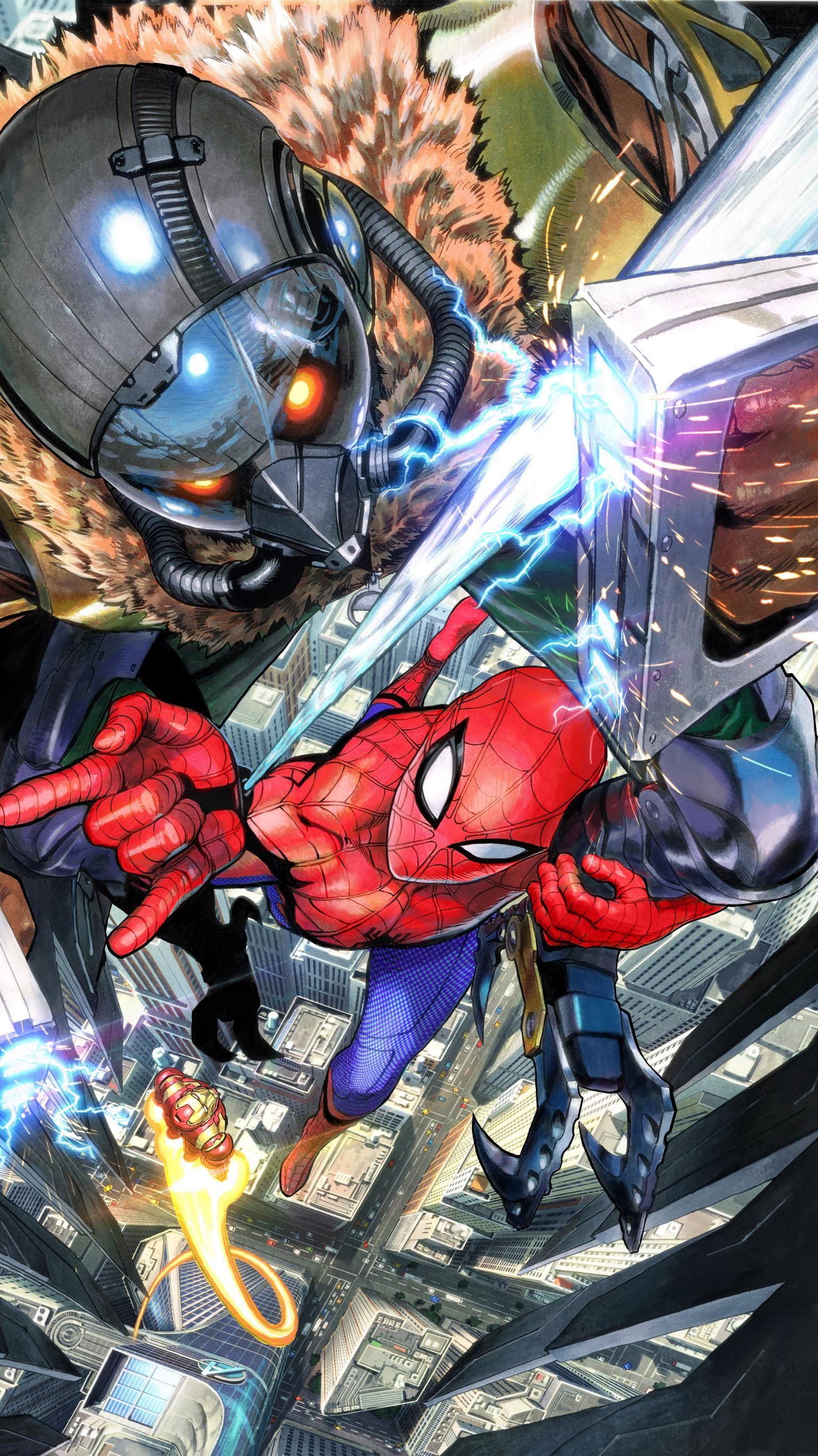 1536x2732 Spider Man: Homecoming (2017) Phone Wallpaper