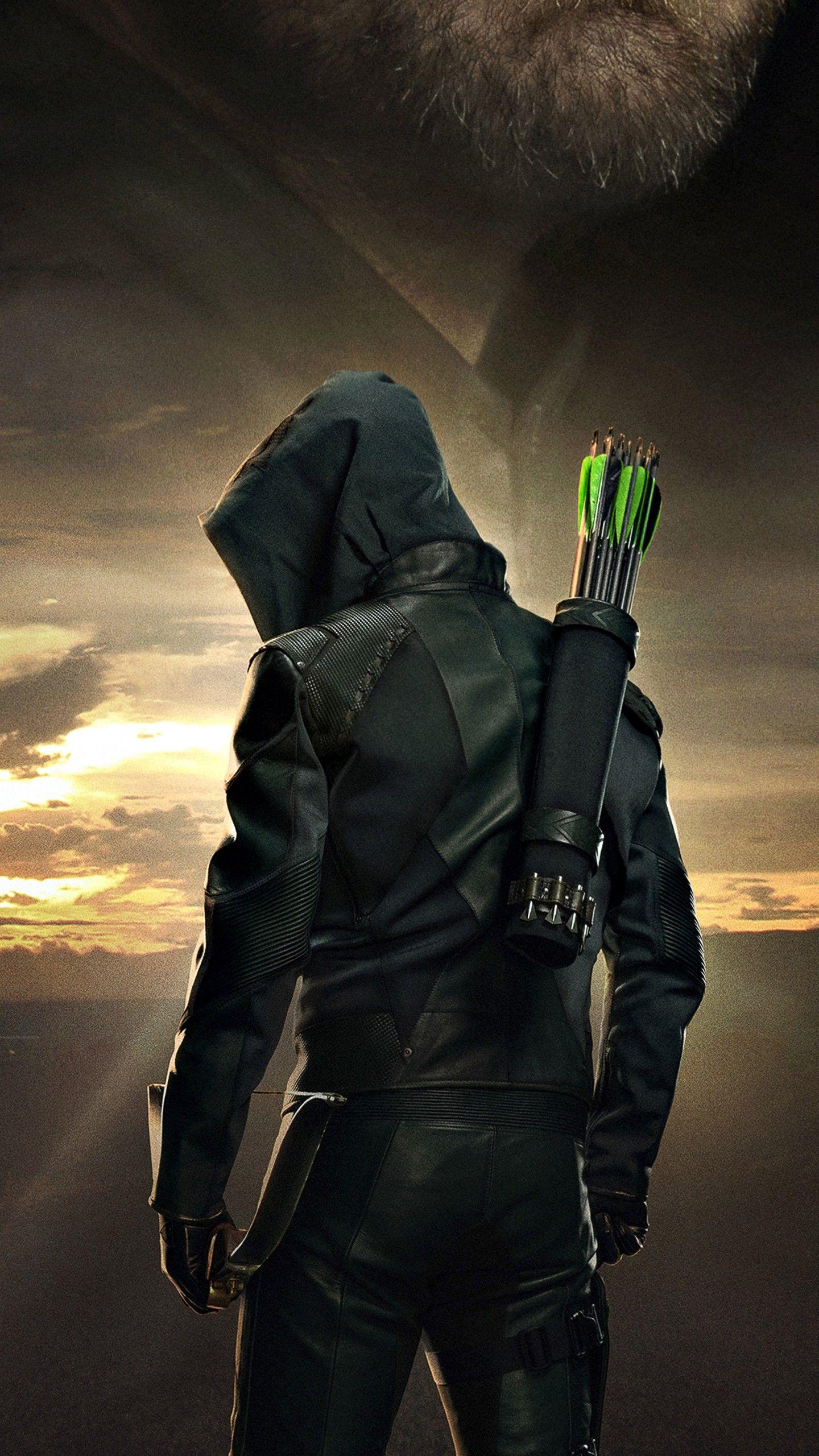 1440x2560 Green Arrow Season 8 Wallpaper & Background Download