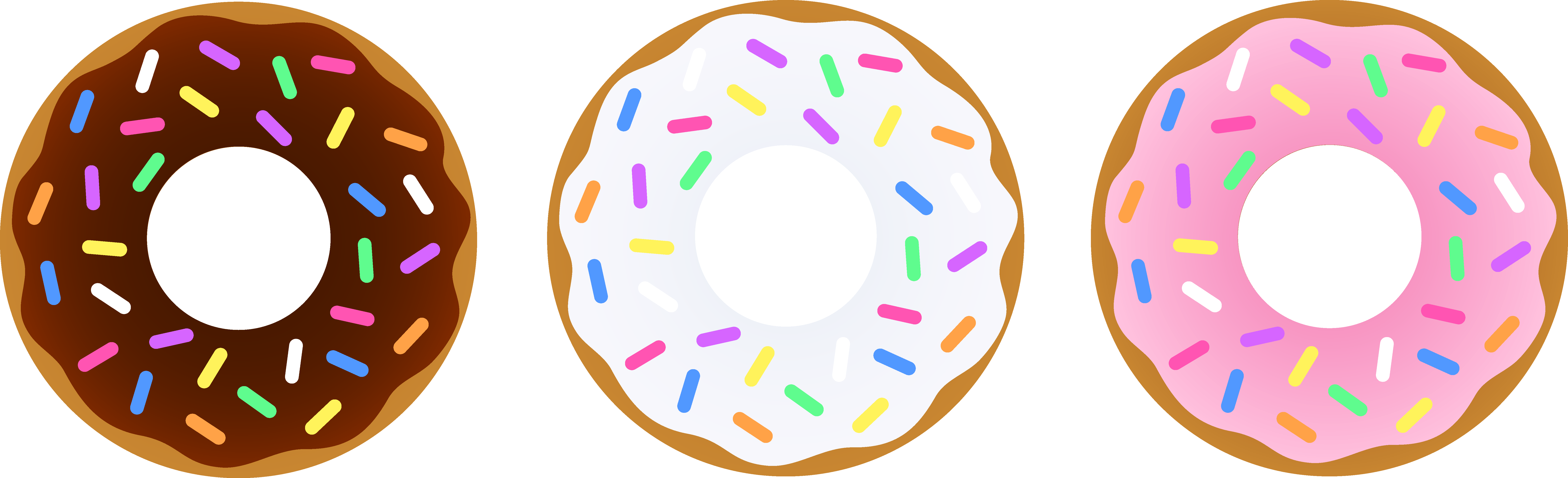 7756x2368 Free Doughnut Cartoon, Download Free Clip Art, Free Clip Art on Clipart Library