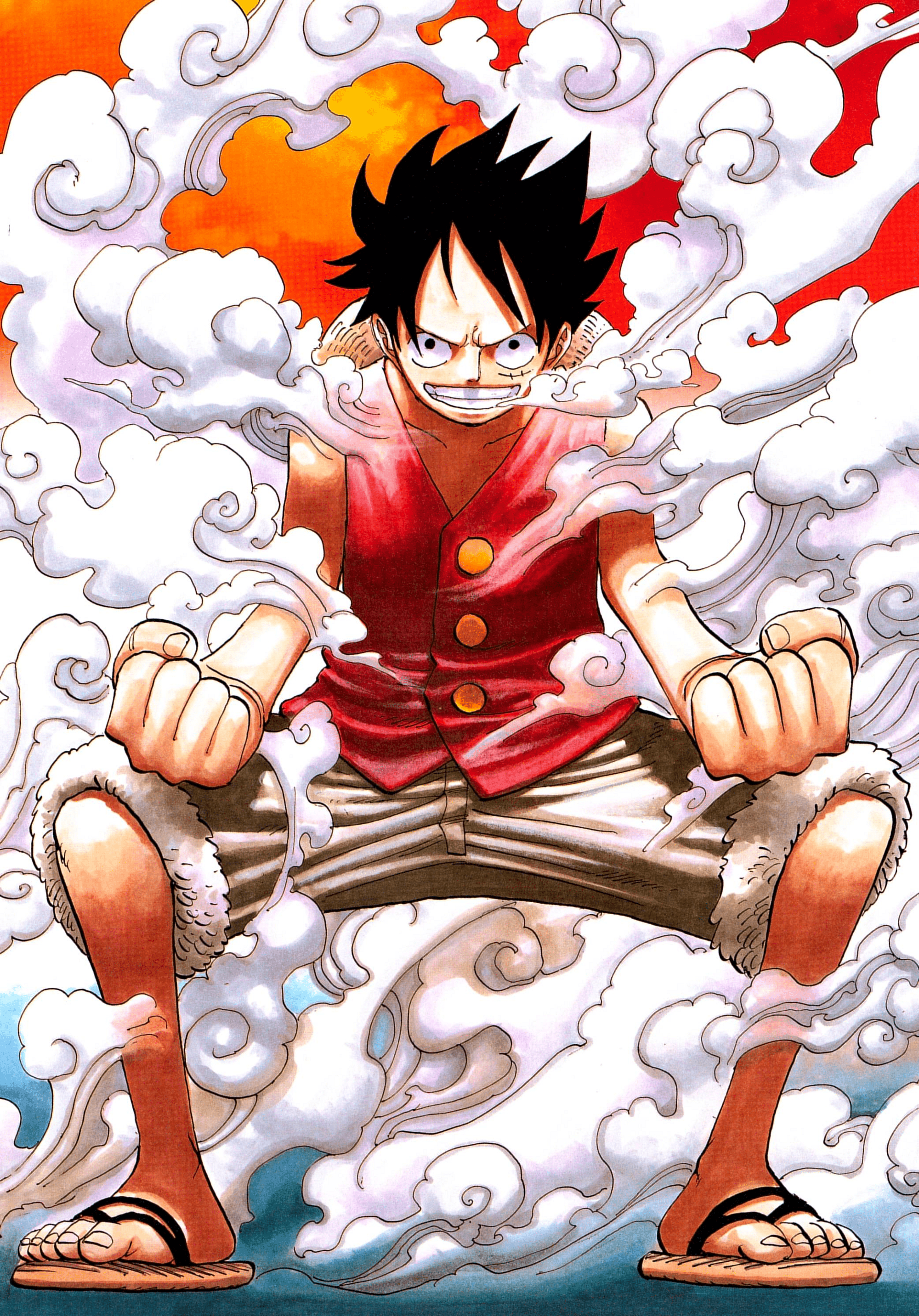 2000x2866 Gomu Gomu No Mi Gear Second Techniques