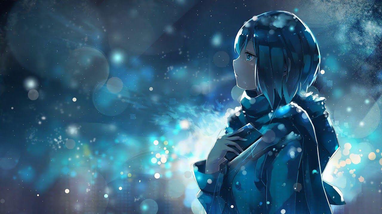 1280x720 Winter Anime Girl Video HD Live Wallpaper