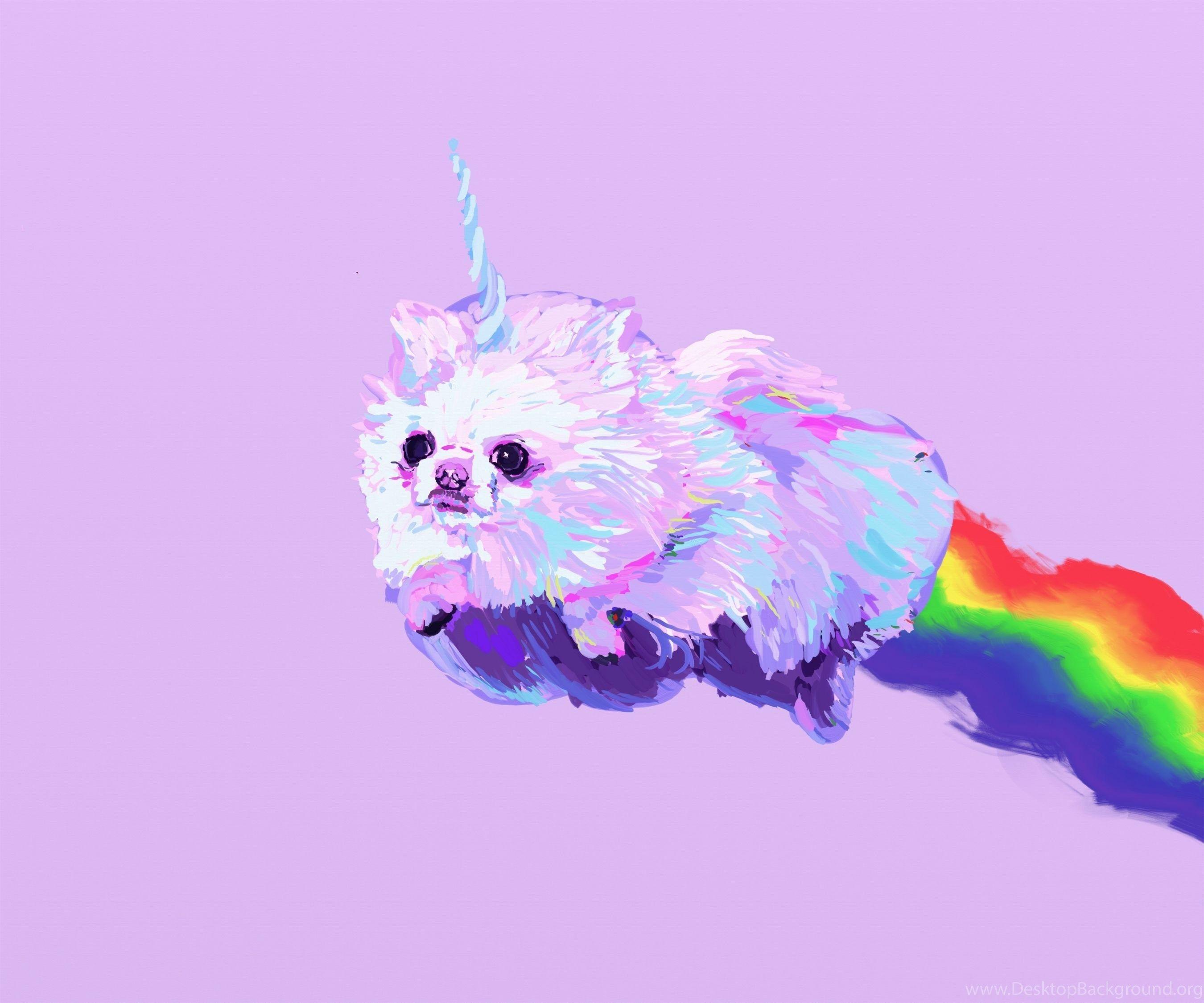 Cute Rainbow Unicorn Wallpapers - Top Free Cute Rainbow Unicorn Backgrounds - WallpaperAccess