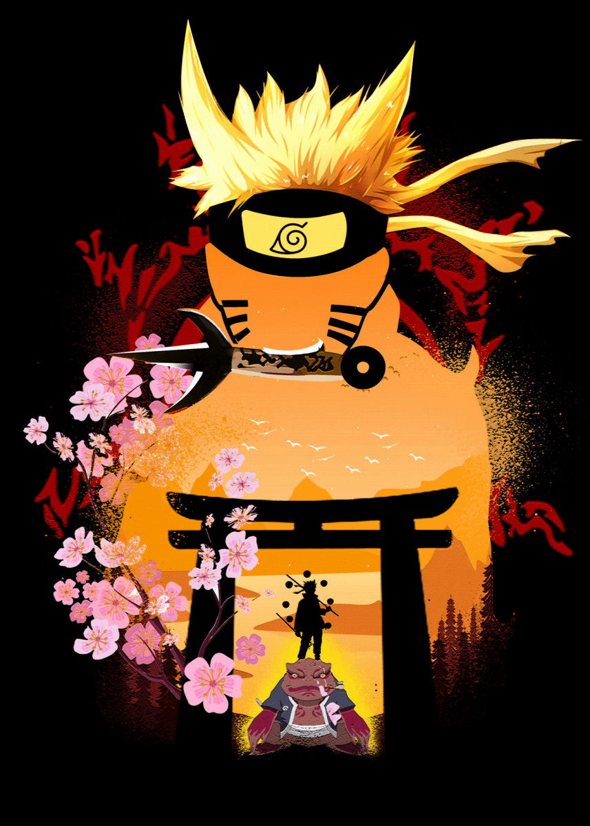 857x1200 Naruto' Metal Poster Xtr. Displate. Apple watch wallpaper, Metal posters, Sakura and sasuke kiss