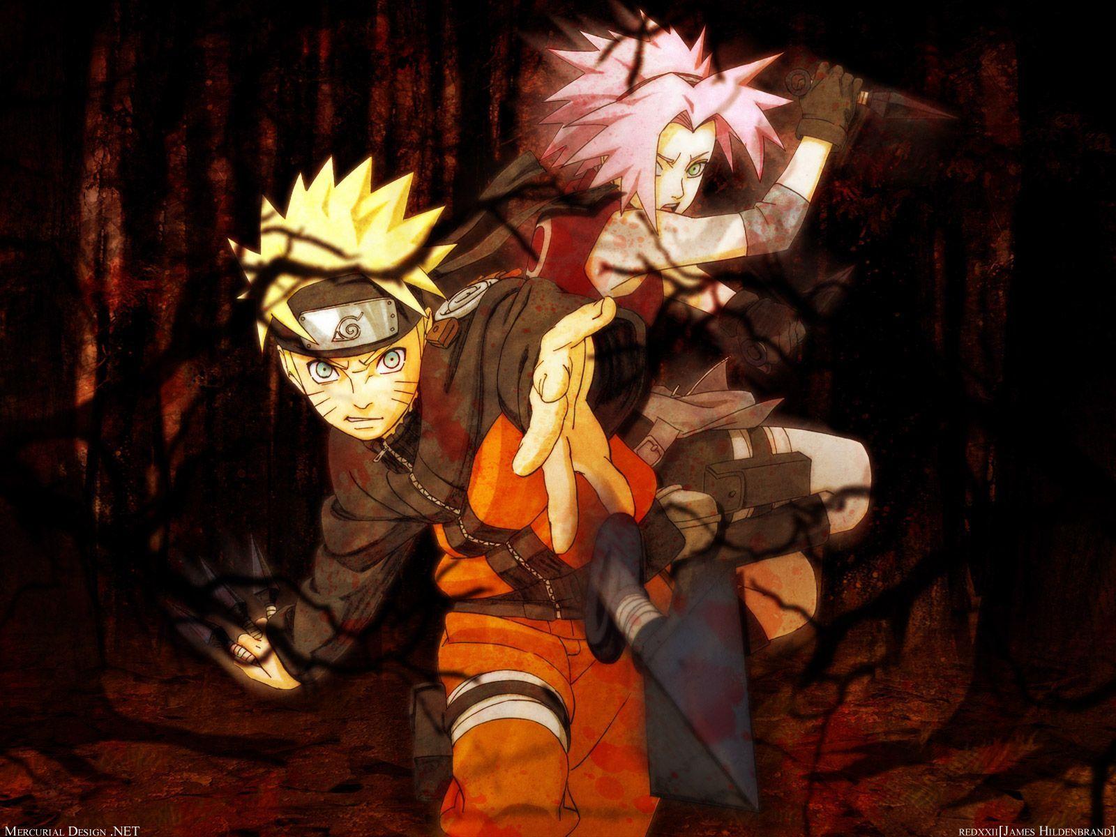 1600x1200 Haruno Sakura Naruto: Shippuden Uzumaki Naruto wallpaper