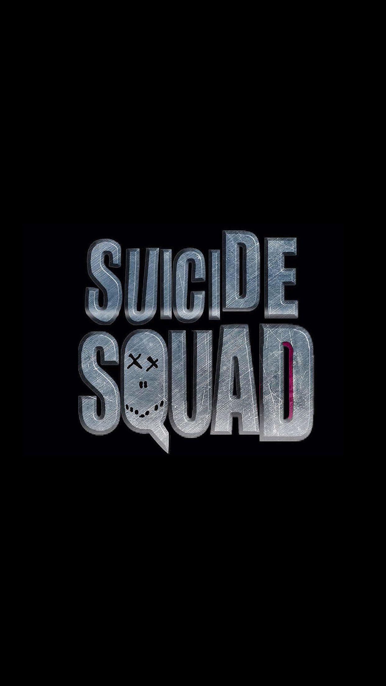 1242x2208 I Love Papers. suicide squad logo dc art illustration