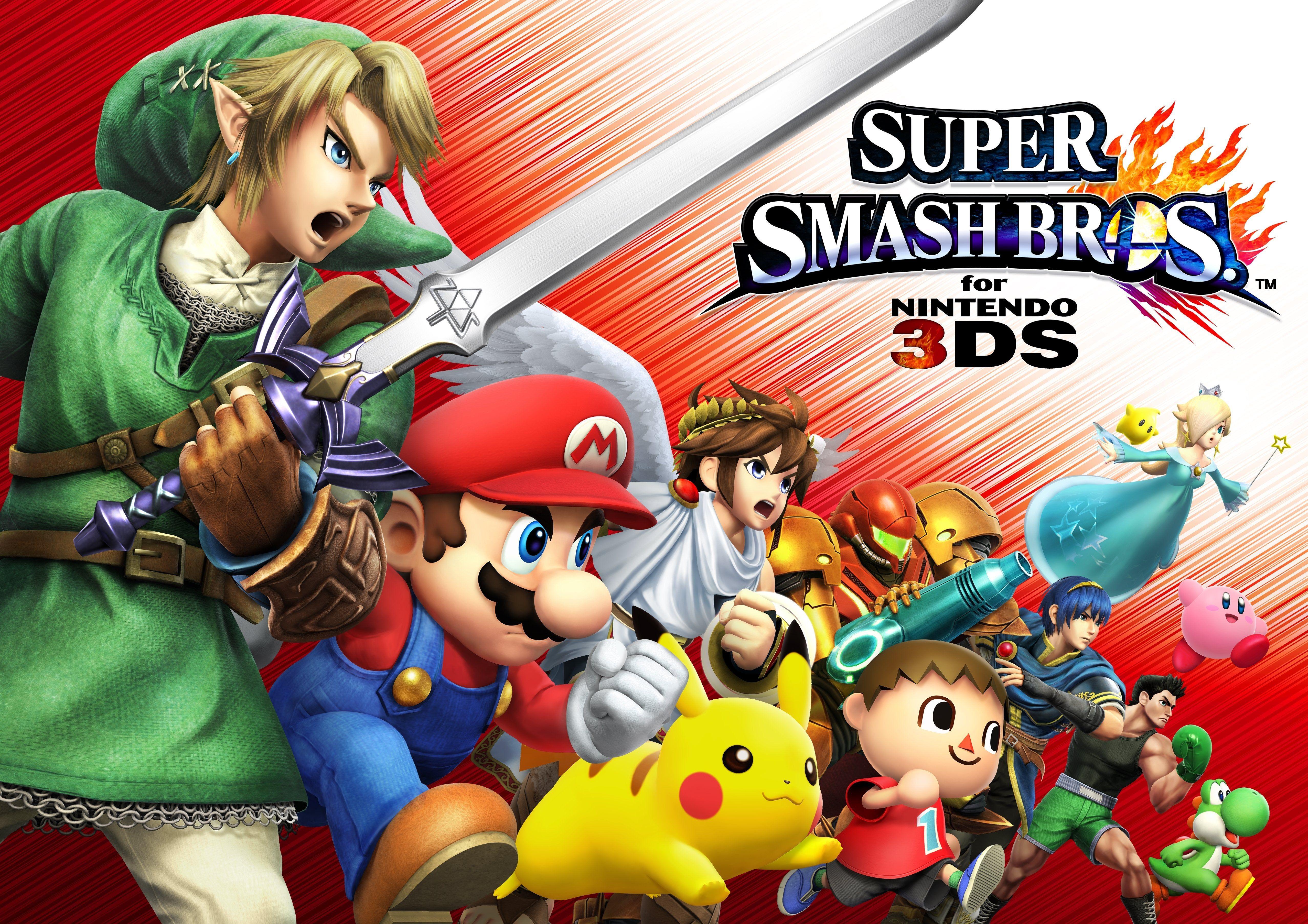 5110x3612 Super Smash Bros. for Nintendo 3DS (5110 x 3612)