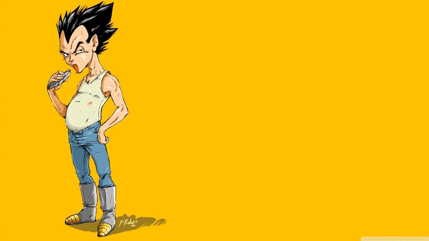 1366x768 Vegeta Background