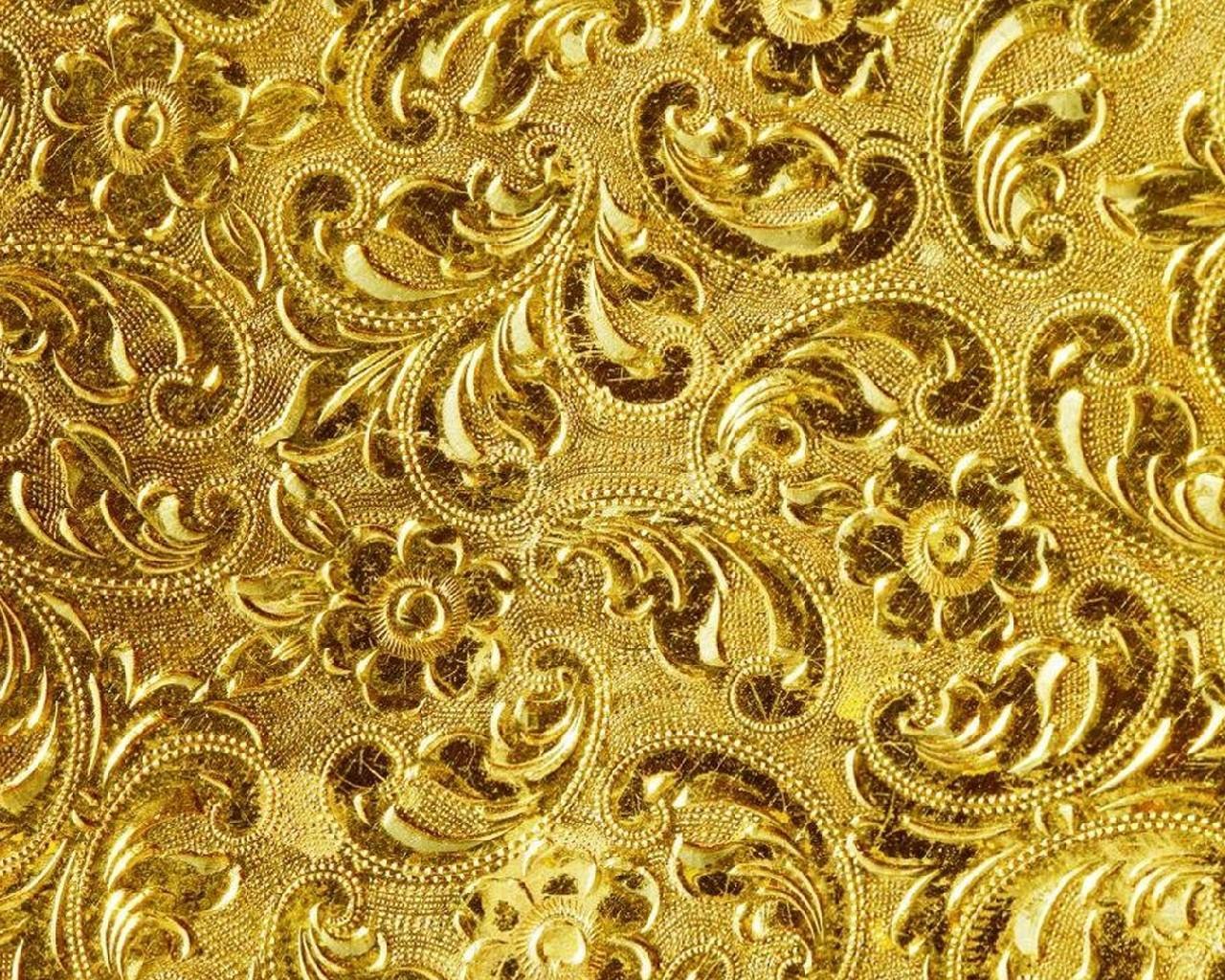 1280x1024 Gold Luxury Deluxe Theme Wallpaper for Android